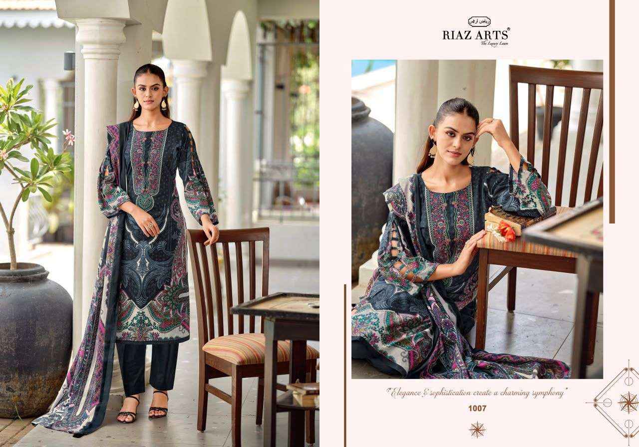 Riaz Arts Nayra Vol 42 Cotton Dress Material 8 pcs Catalogue