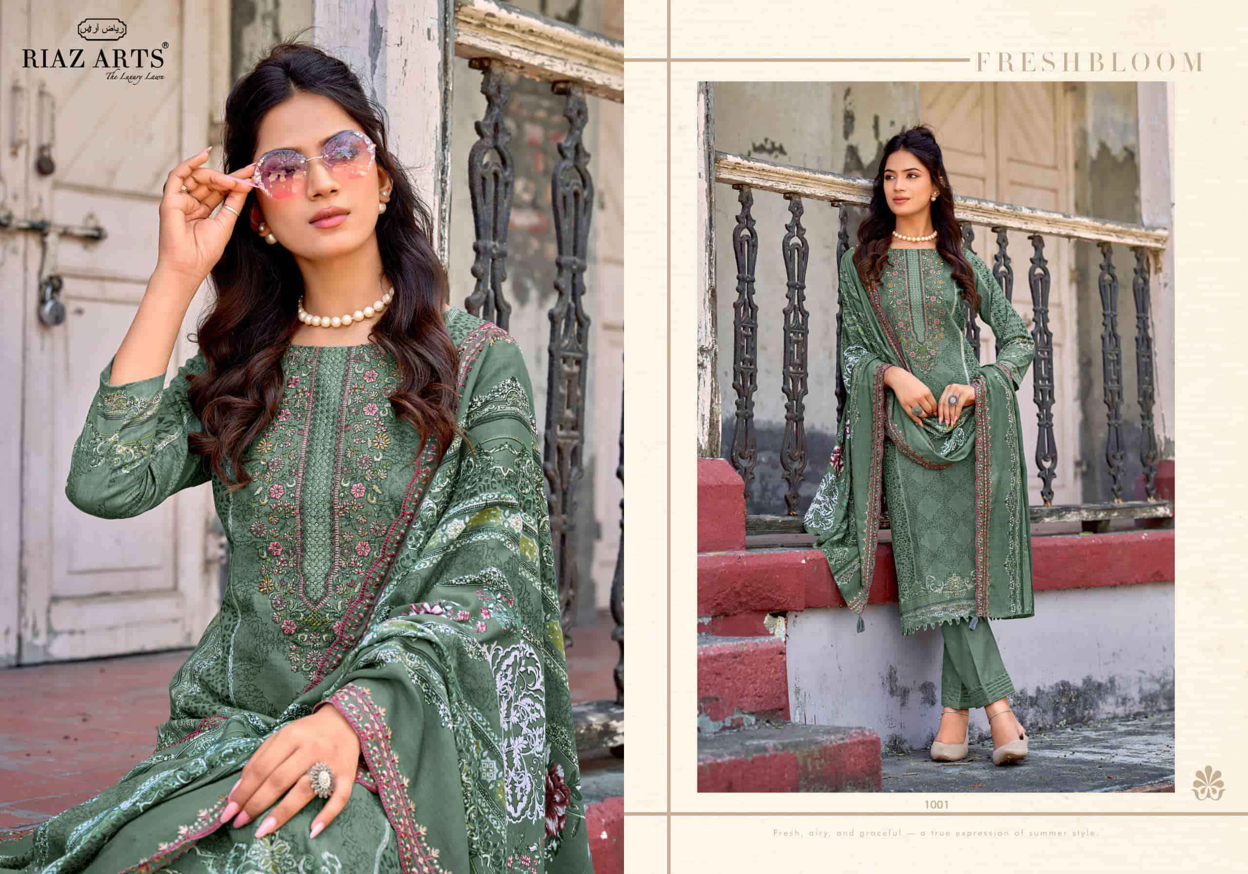 Riaz Arts Surbhi Bin Saeed Hit List Vol 20 Cotton Dress Material 4 pcs Catalogue