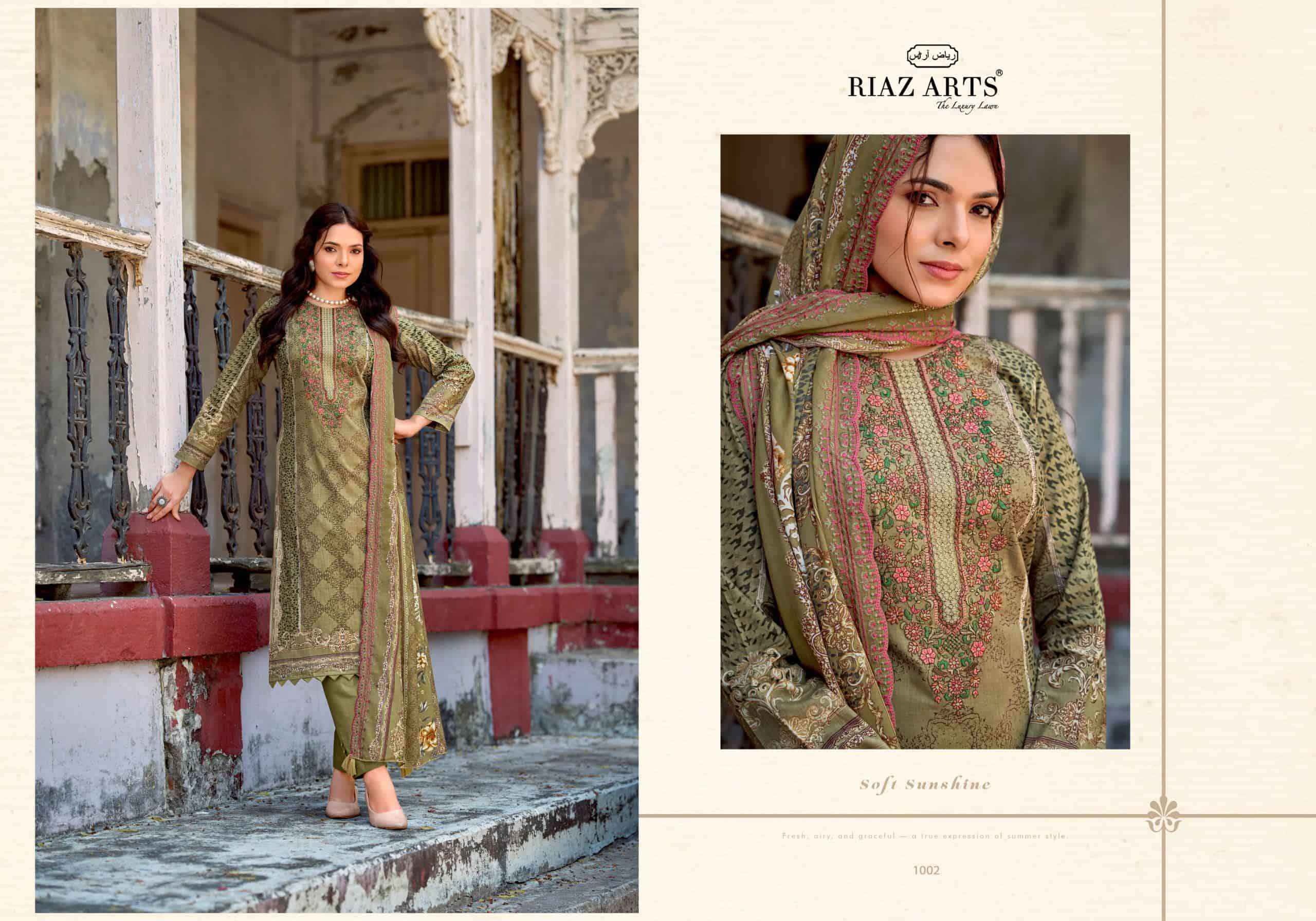 Riaz Arts Surbhi Bin Saeed Hit List Vol 20 Cotton Dress Material 4 pcs Catalogue