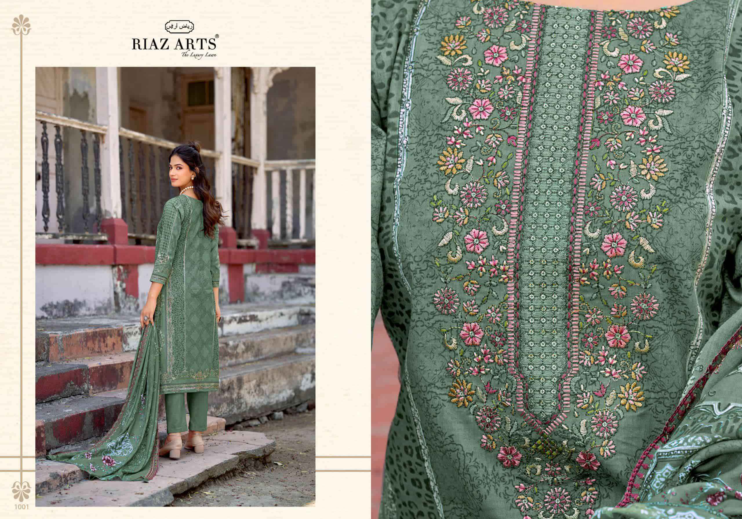 Riaz Arts Surbhi Bin Saeed Hit List Vol 20 Cotton Dress Material 4 pcs Catalogue