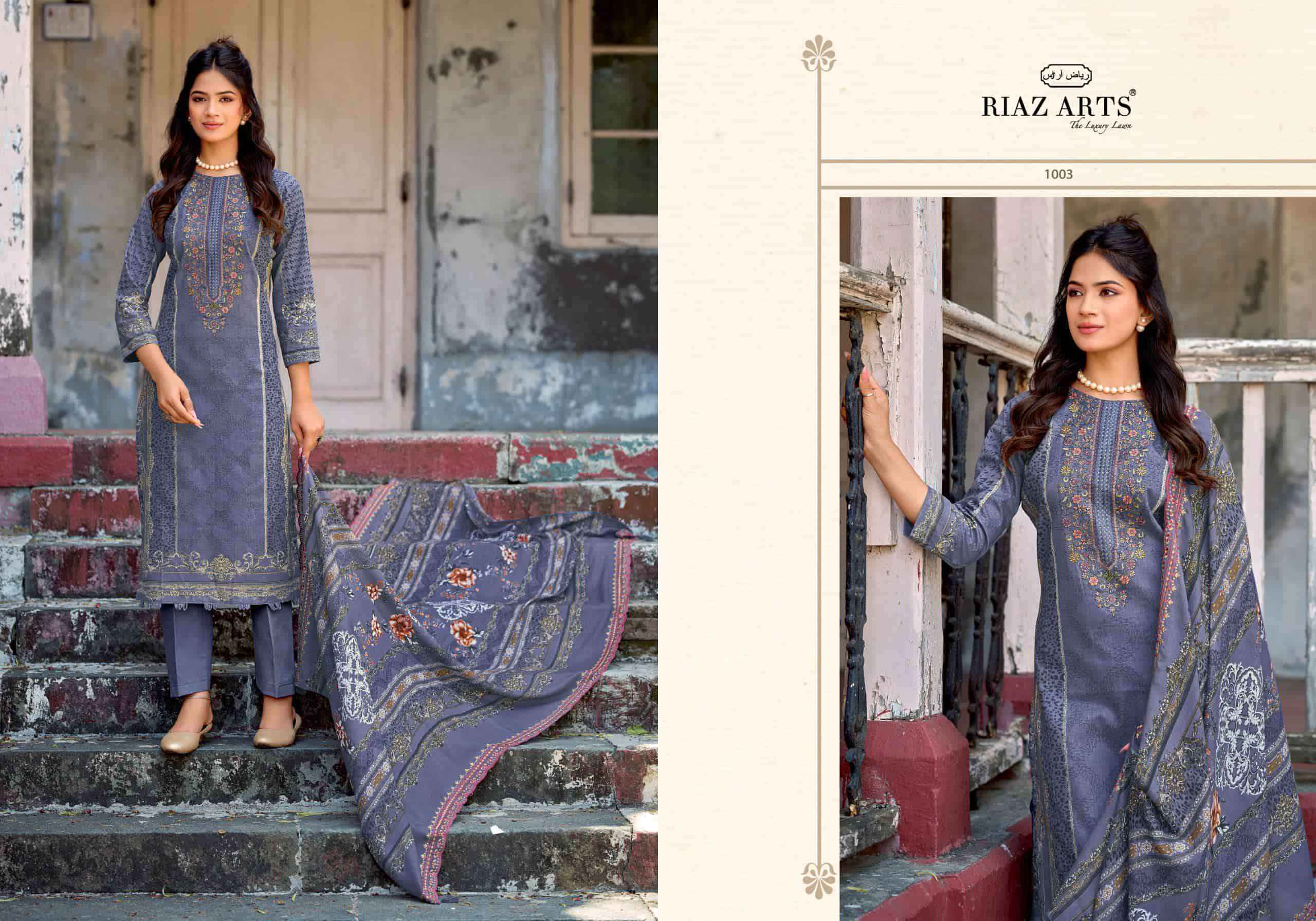 Riaz Arts Surbhi Bin Saeed Hit List Vol 20 Cotton Dress Material 4 pcs Catalogue
