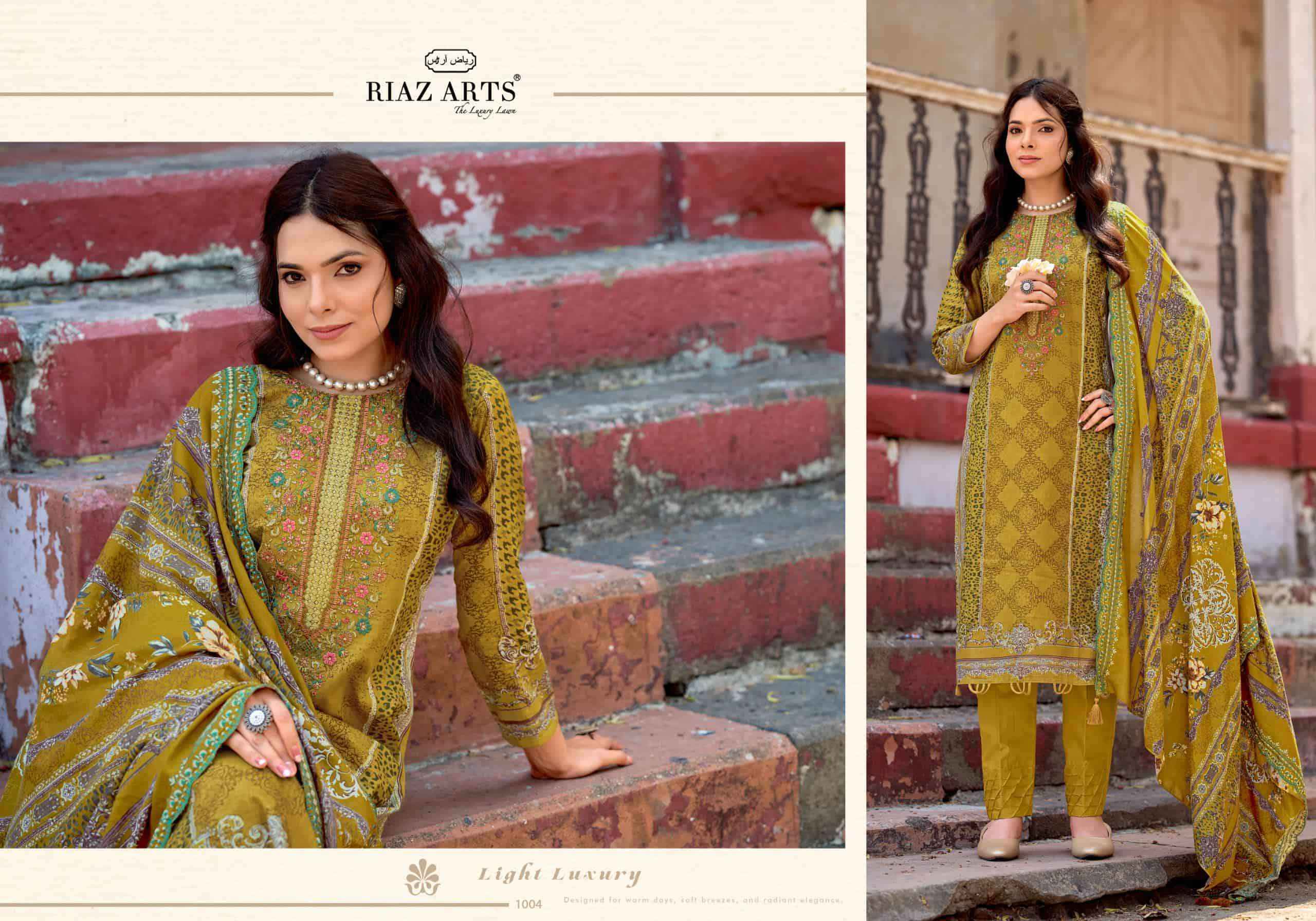 Riaz Arts Surbhi Bin Saeed Hit List Vol 20 Cotton Dress Material 4 pcs Catalogue