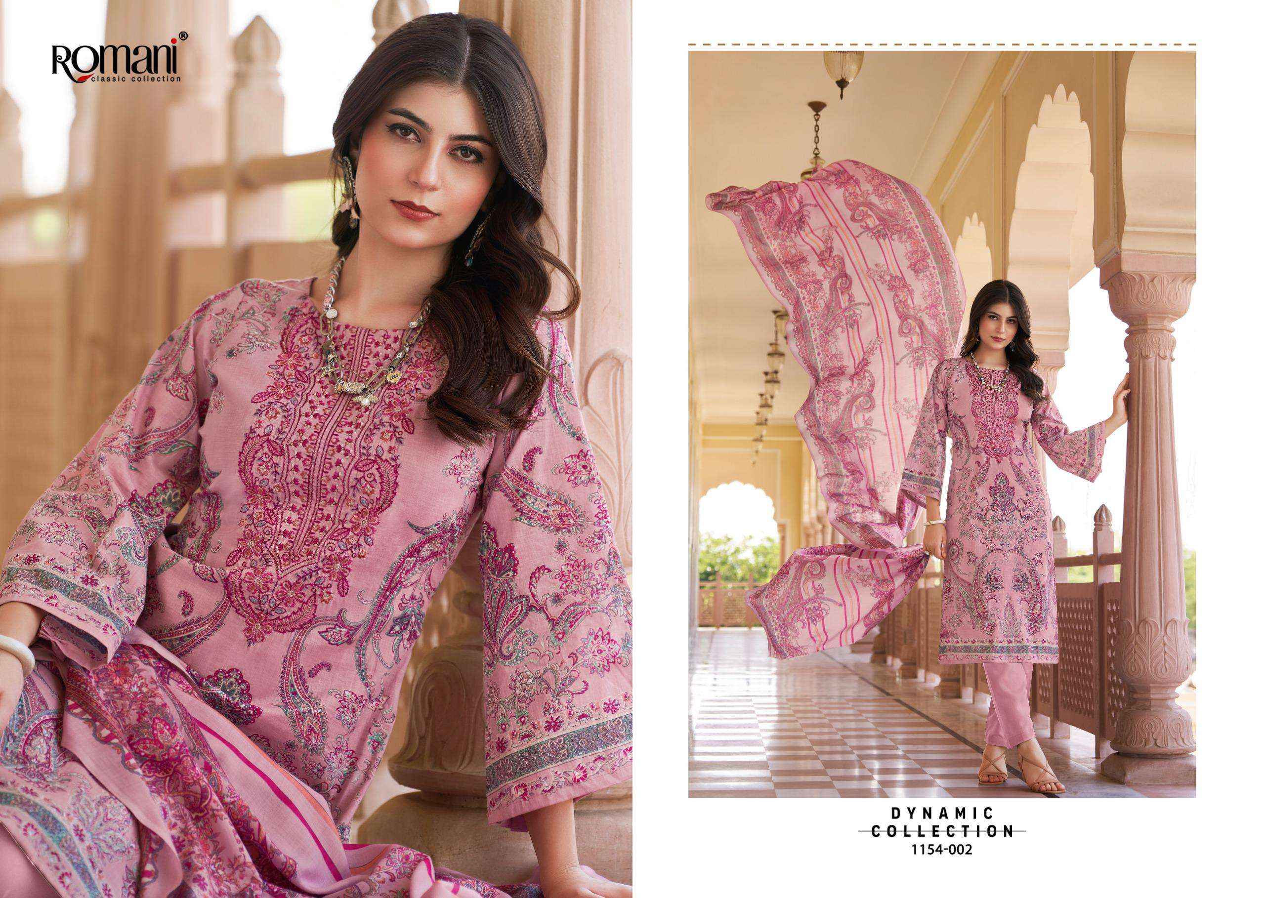 Romani Aarzu Vol 34 Cotton Dress Material 8 pcs Catalogue
