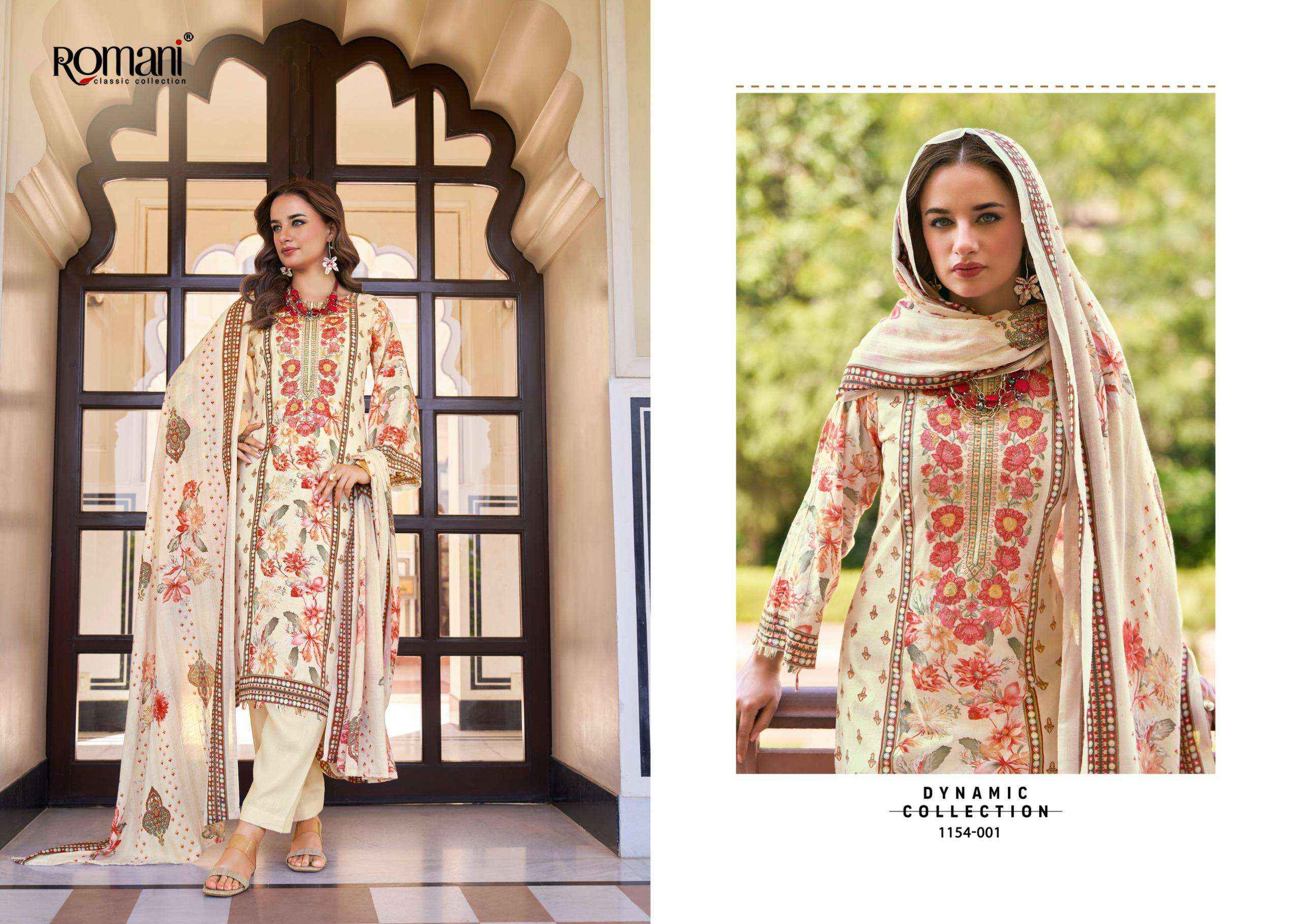 Romani Aarzu Vol 34 Cotton Dress Material 8 pcs Catalogue