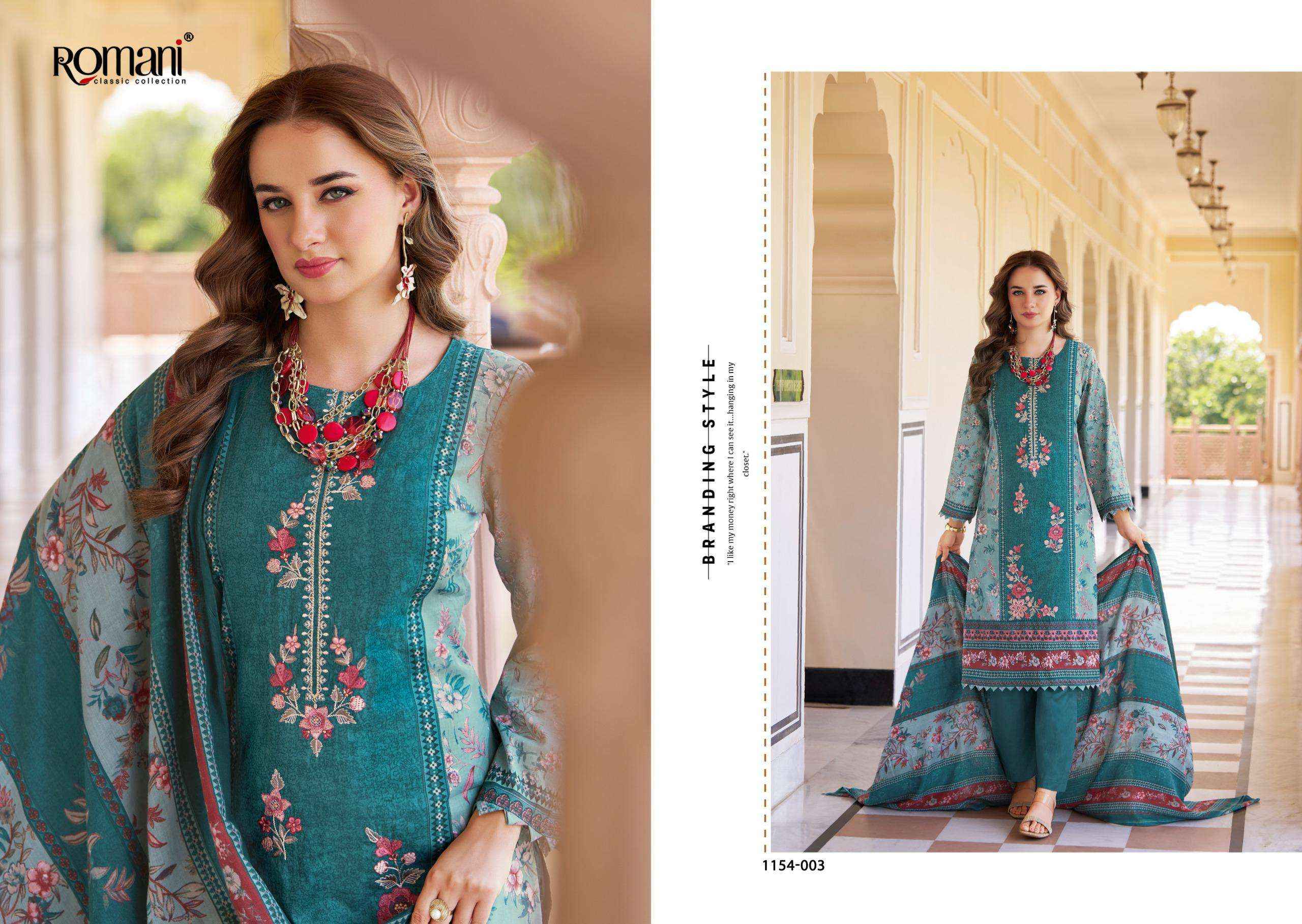 Romani Aarzu Vol 34 Cotton Dress Material 8 pcs Catalogue