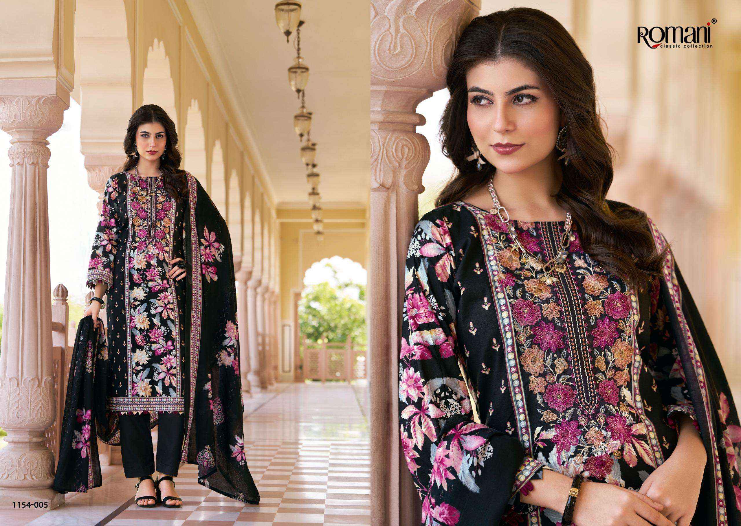 Romani Aarzu Vol 34 Cotton Dress Material 8 pcs Catalogue