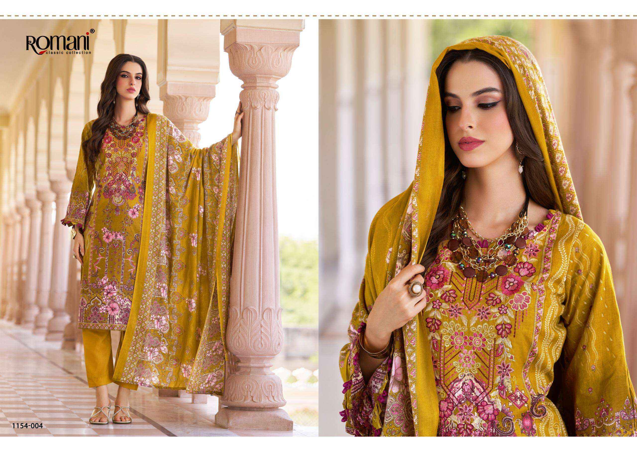 Romani Aarzu Vol 34 Cotton Dress Material 8 pcs Catalogue