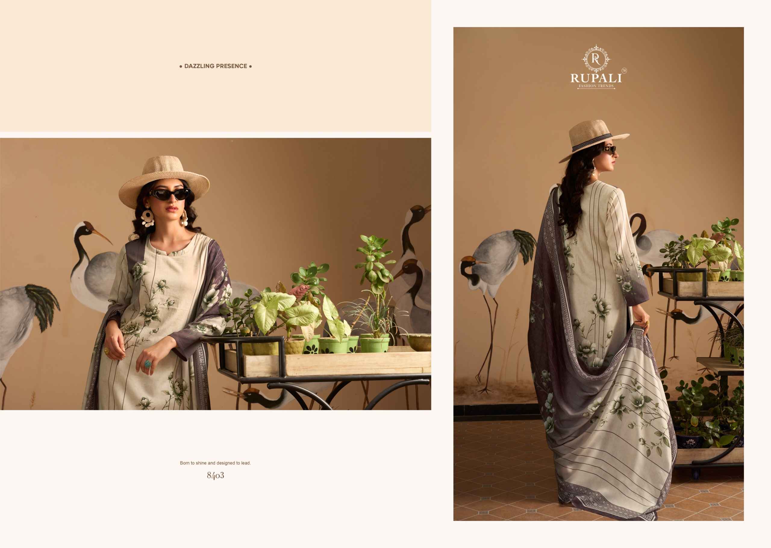 Rupali Fashion Portfolio Jam Satin Dress Material 4 pcs Catalogue
