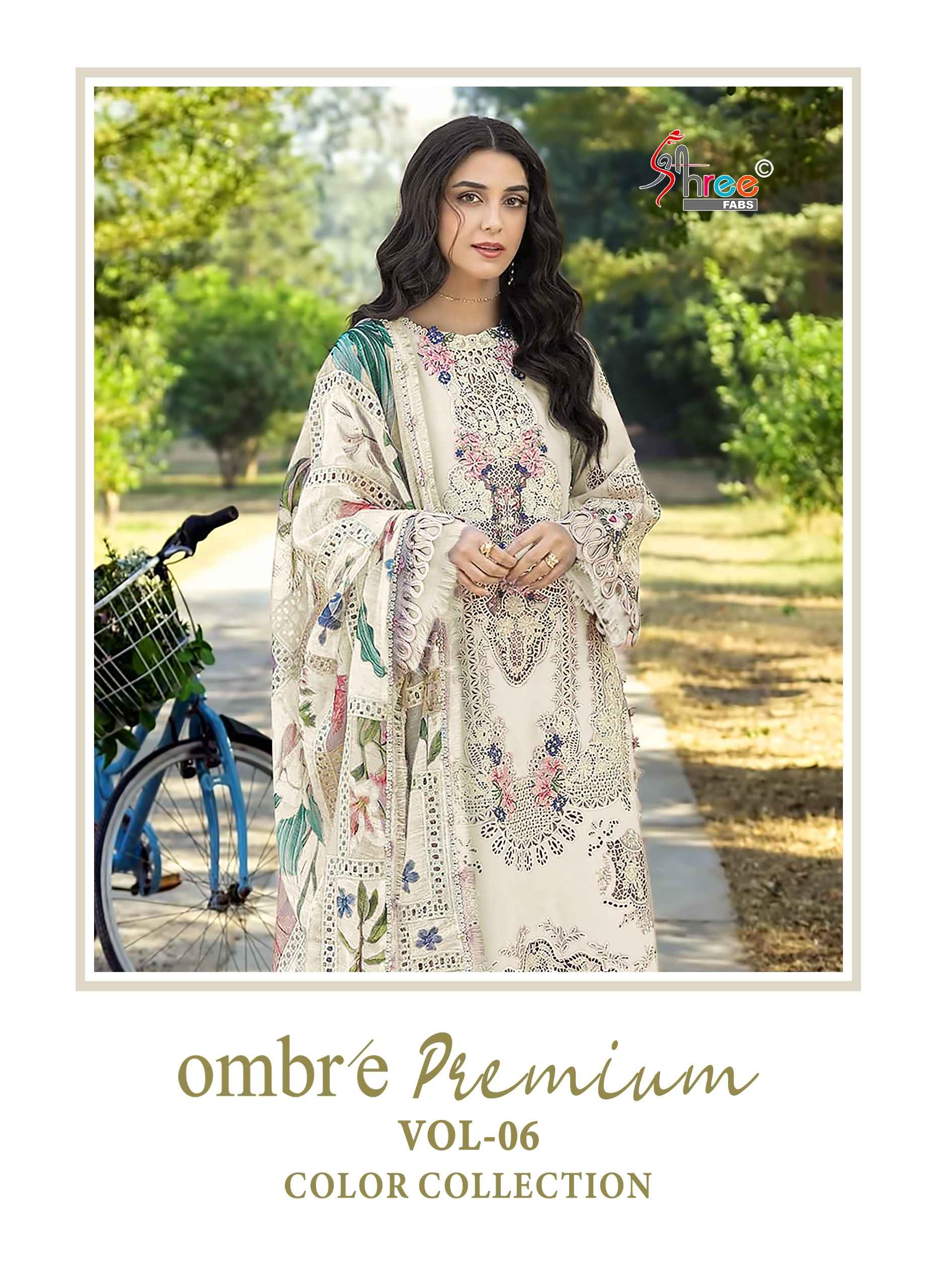 Shree Fabs Ombre Premium Vol 6 Colour Collection Cotton Dress Material 4 pcs Catalogue