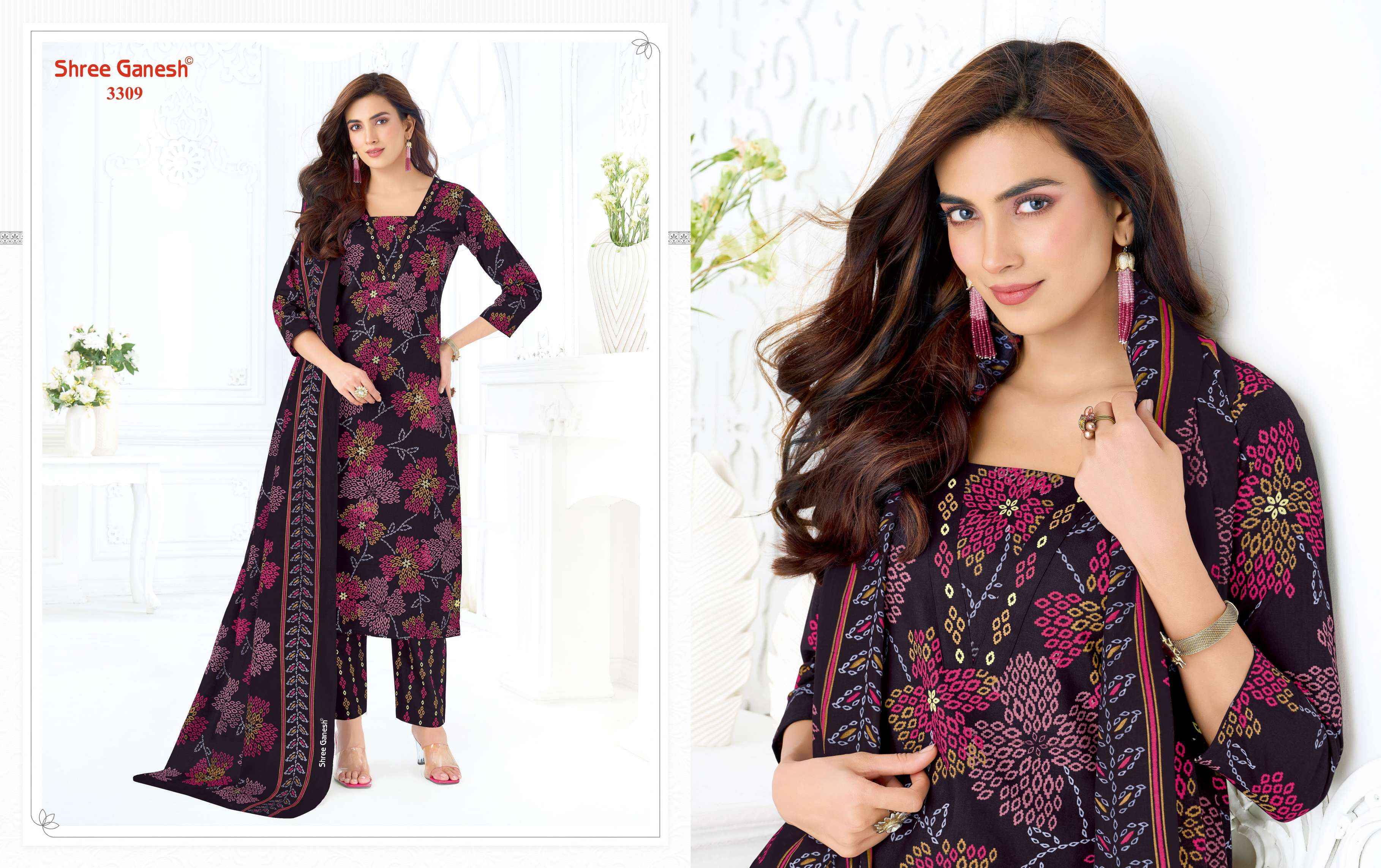 Shree Ganesh Samaiyra Vol 23 Cotton Dress Material 20 pcs catalog