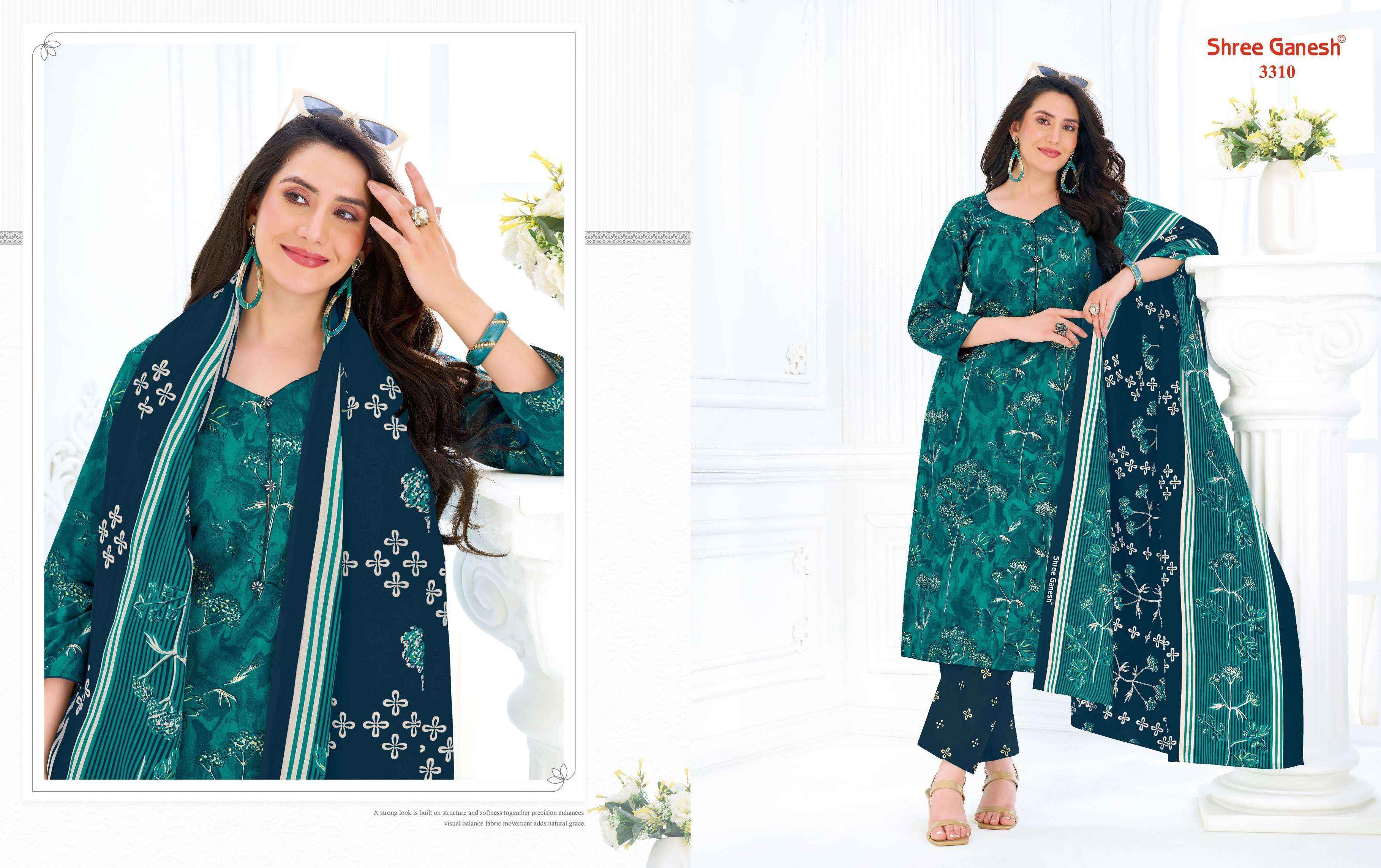 Shree Ganesh Samaiyra Vol 23 Cotton Dress Material 20 pcs catalog