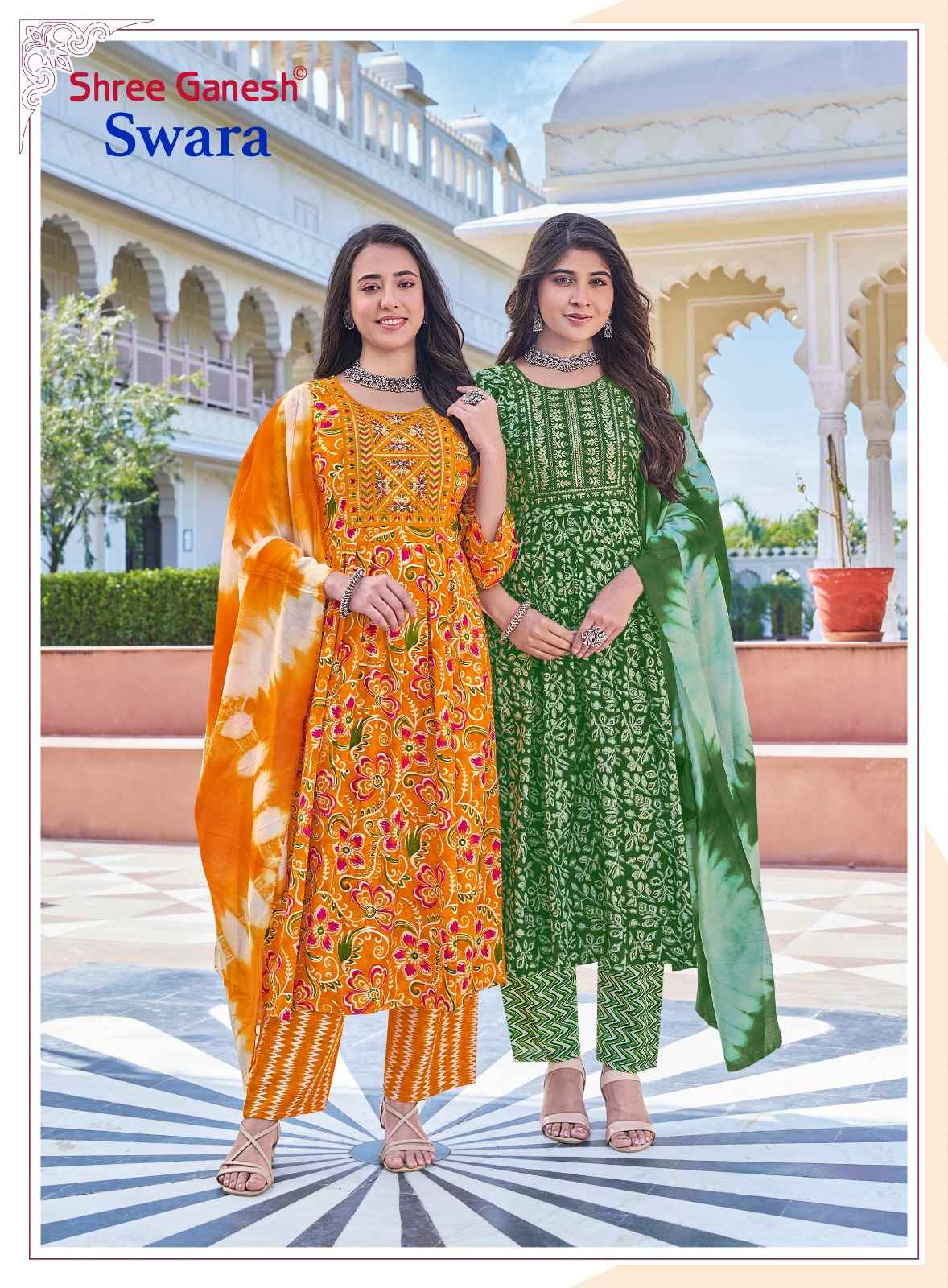 Shree Ganesh Swara Vol 1 Rayon Kurti Combo 10 pcs Catalogue