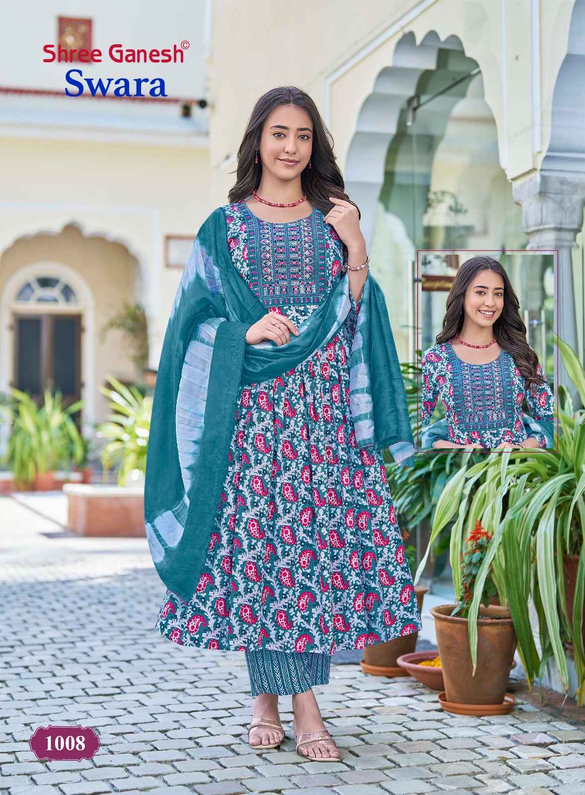 Shree Ganesh Swara Vol 1 Rayon Kurti Combo 10 pcs Catalogue