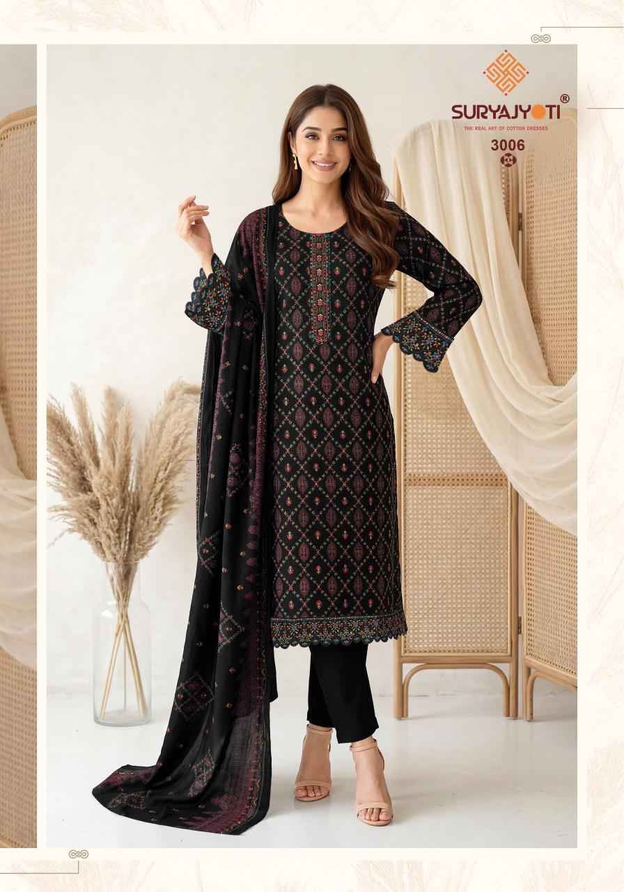 Suryajyoti Pariza Advance Vol 3 Readymade Cotton Dress 8 pcs Catalogue
