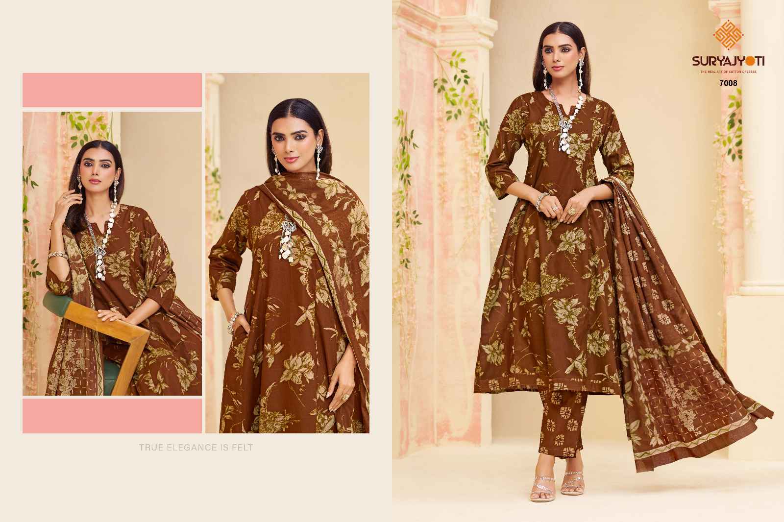 Suryajyoti Rashi Vol 7 Readymade Cotton Dress 10 pcs Catalogue