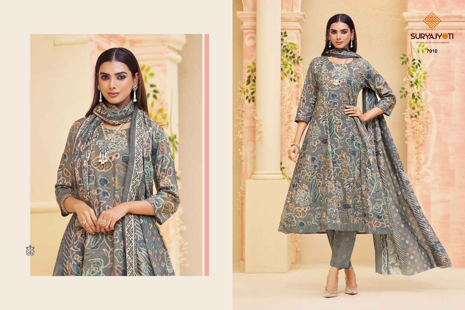 Suryajyoti Rashi Vol 7 Readymade Cotton Dress 10 pcs Catalogue