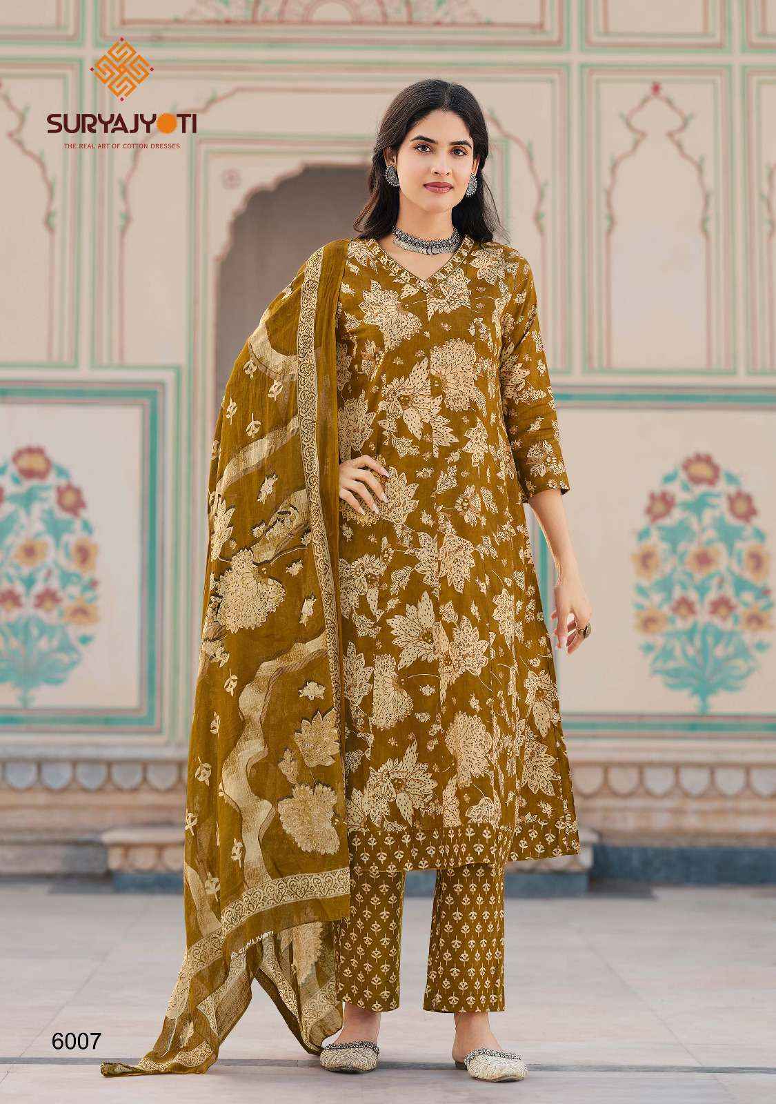 Suryajyoti Rashmika Vol 6 Readymade Cotton Dress 10 pcs Catalogue