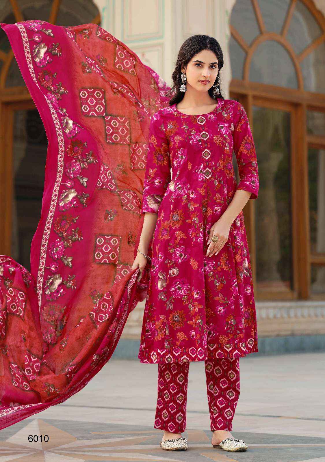 Suryajyoti Rashmika Vol 6 Readymade Cotton Dress 10 pcs Catalogue