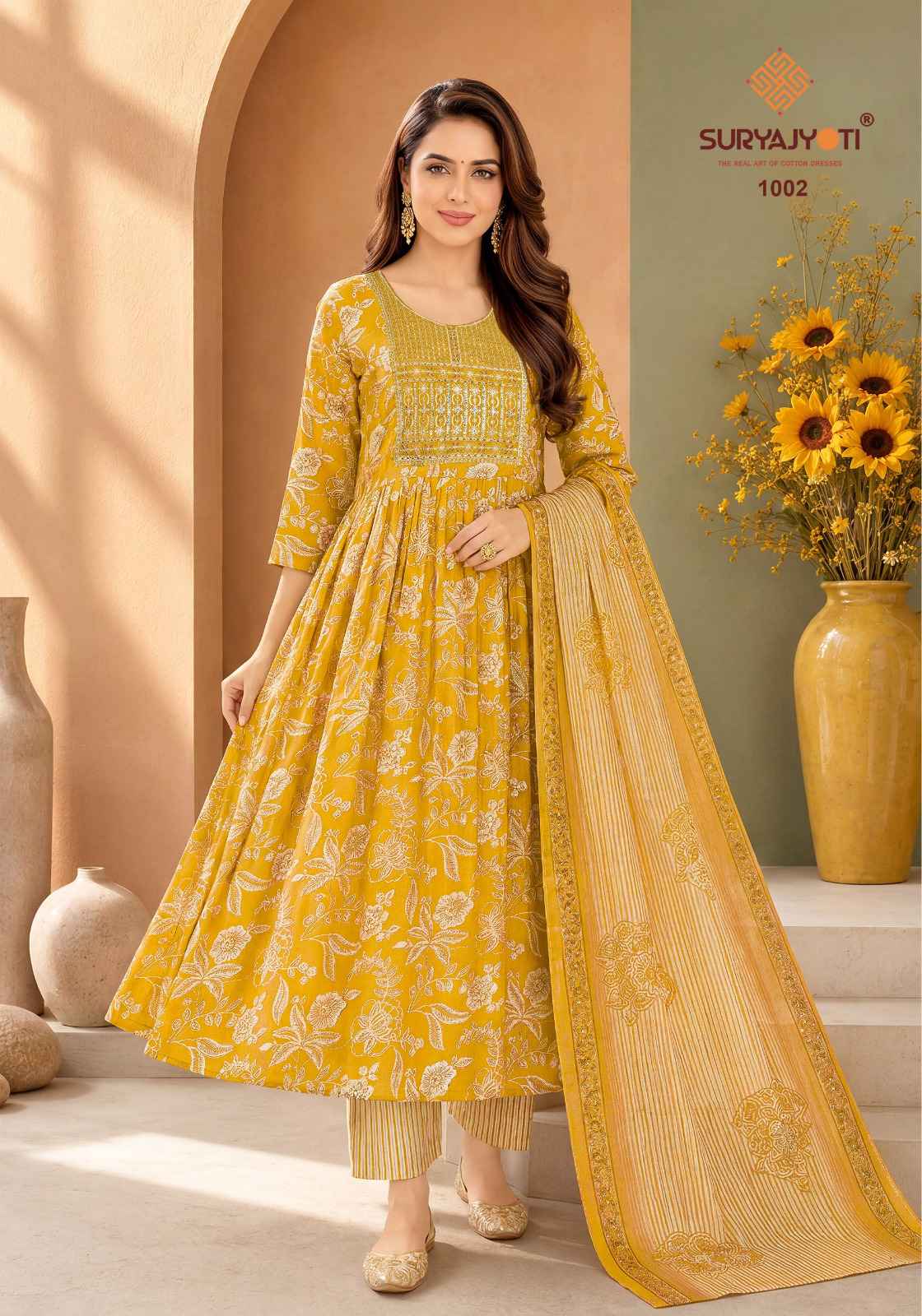 Suryajyoti Ruhani Vol 1 Readymade Rayon Dress 10 pcs Catalogue