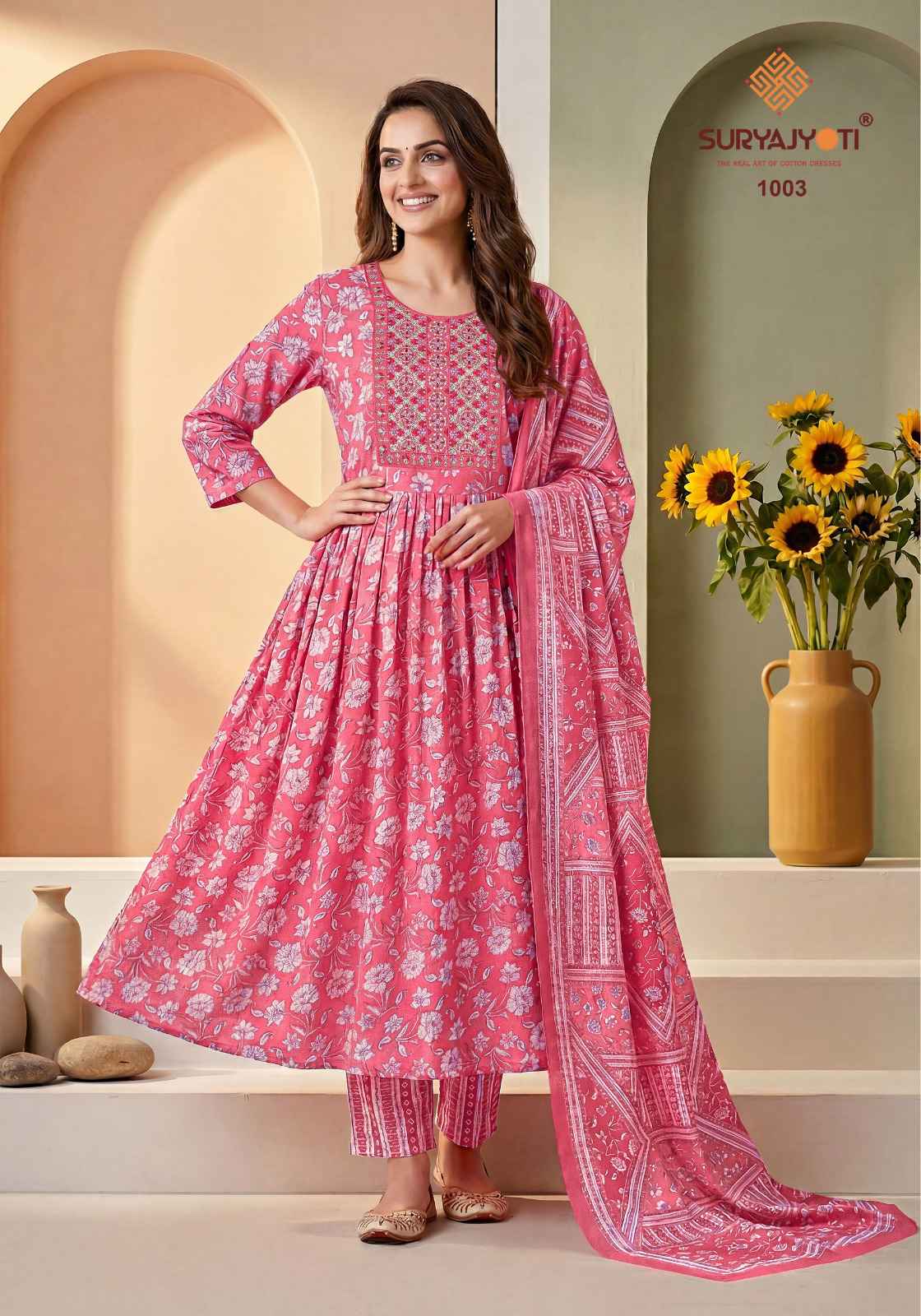 Suryajyoti Ruhani Vol 1 Readymade Rayon Dress 10 pcs Catalogue