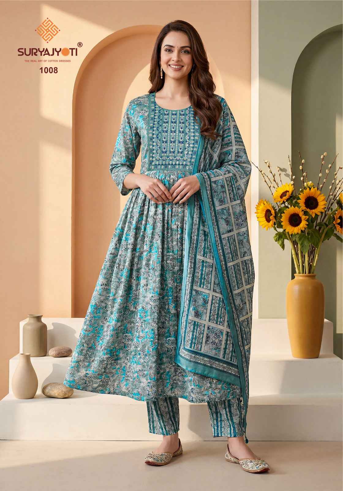 Suryajyoti Ruhani Vol 1 Readymade Rayon Dress 10 pcs Catalogue