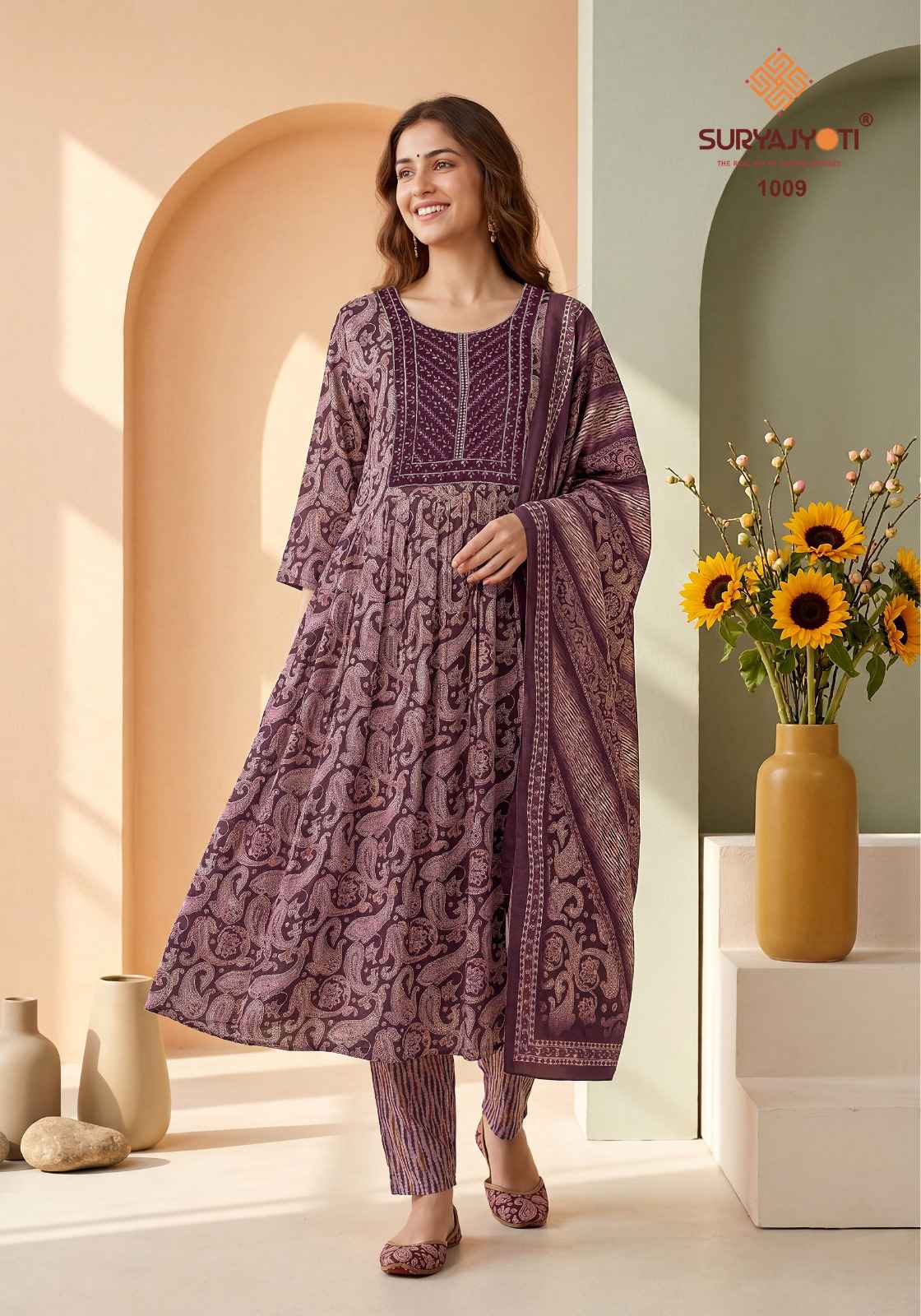 Suryajyoti Ruhani Vol 1 Readymade Rayon Dress 10 pcs Catalogue