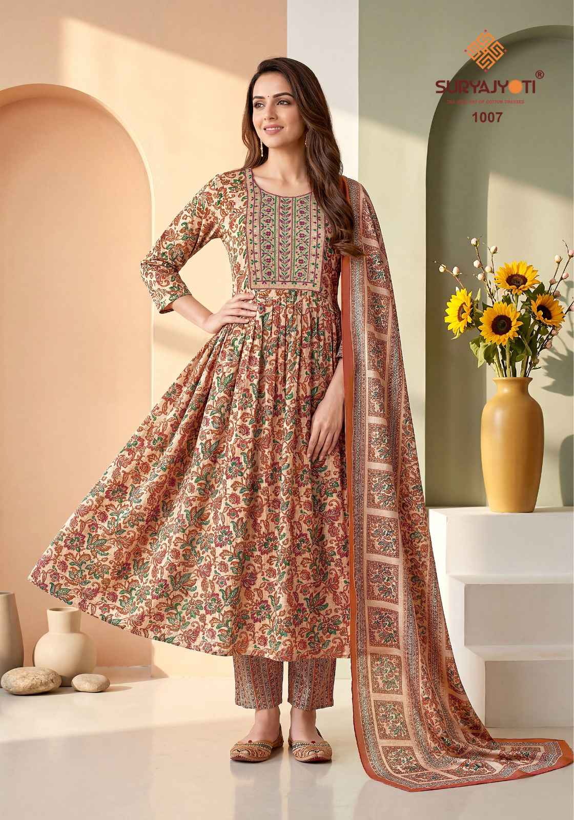 Suryajyoti Ruhani Vol 1 Readymade Rayon Dress 10 pcs Catalogue