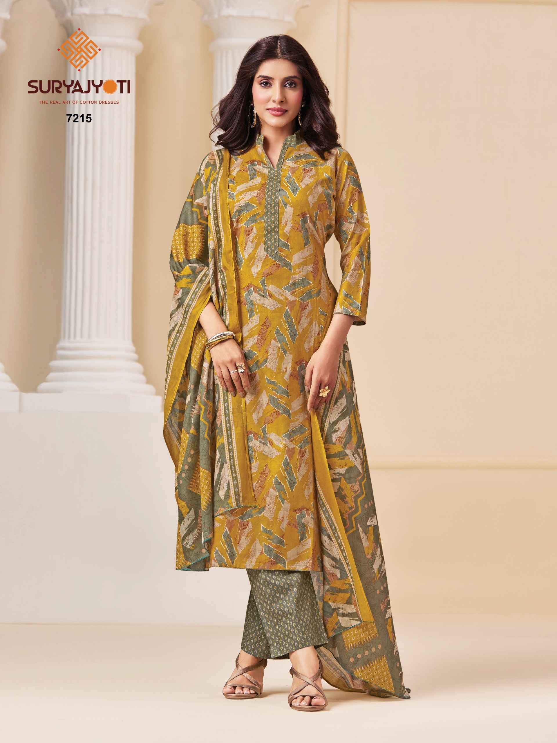 Suryajyoti Trendy Cotton Vol 72 Cotton Dress Material 20 pcs Catalogue