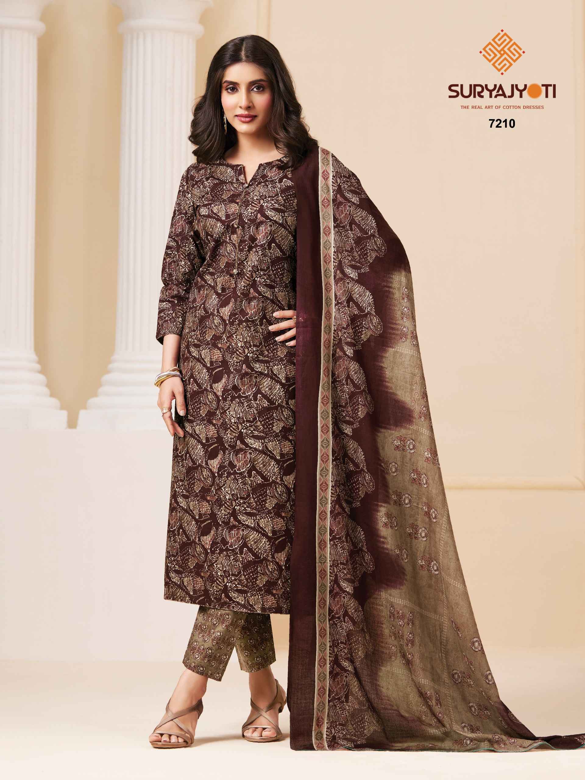 Suryajyoti Trendy Cotton Vol 72 Cotton Dress Material 20 pcs Catalogue