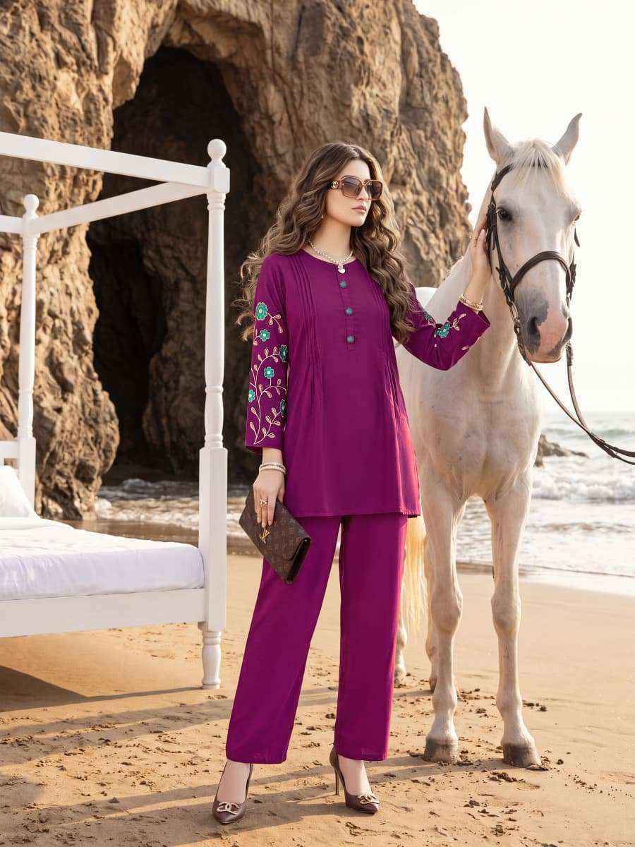 Tips & Tops Honey Vol 2 Reyon Co ord Set 6 pcs Catalogue
