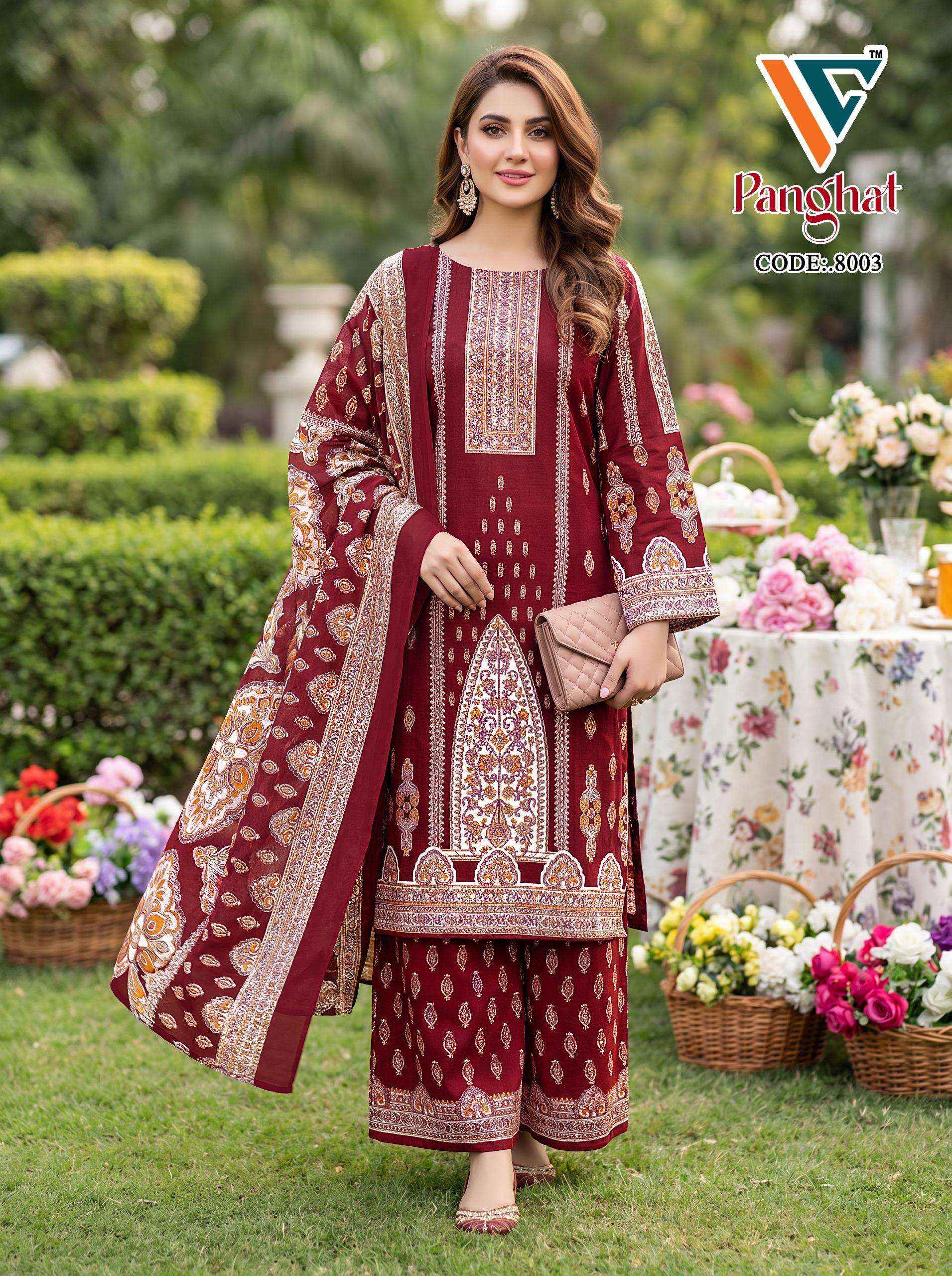 Vandana Creation Panghat Vol 9 Cotton Dress Material 8 pcs Catalogue