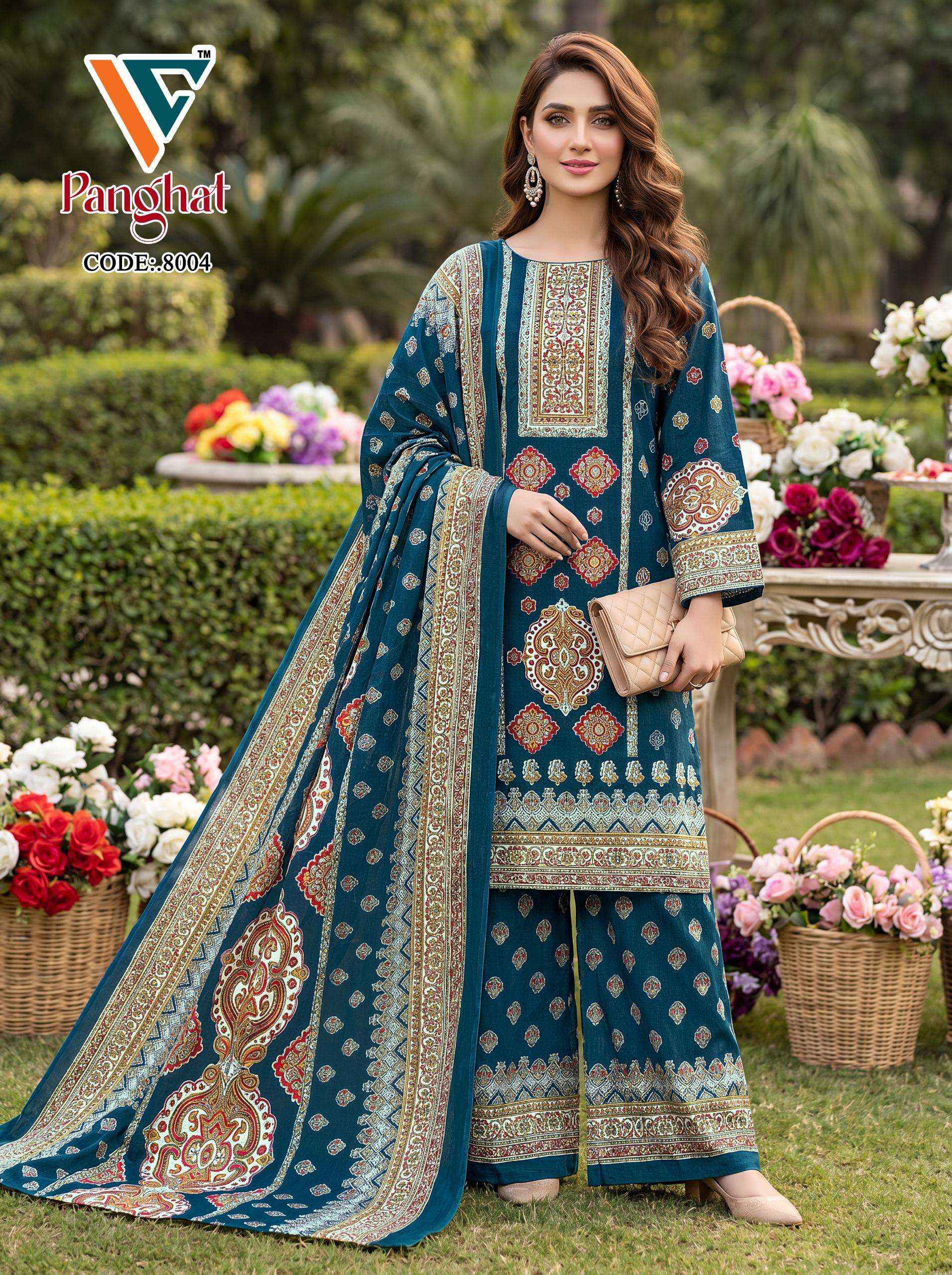 Vandana Creation Panghat Vol 9 Cotton Dress Material 8 pcs Catalogue