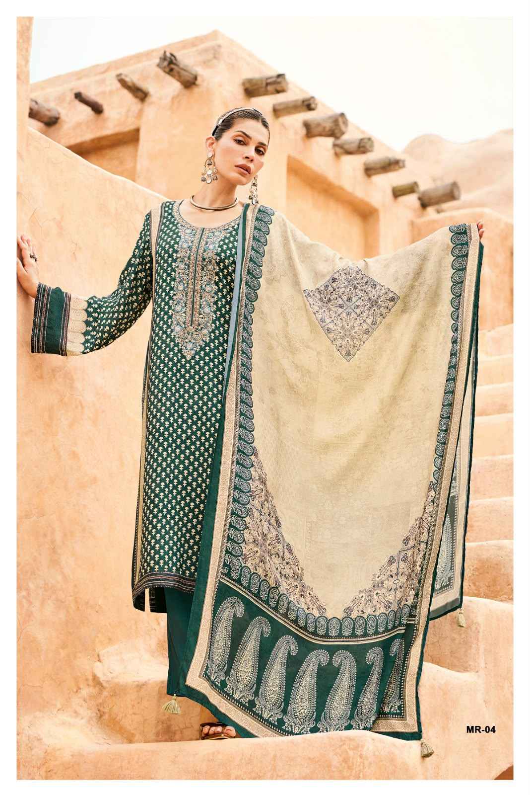 Varshaa Meher Rang Cotton Dress Material 4 pcs Catalogue