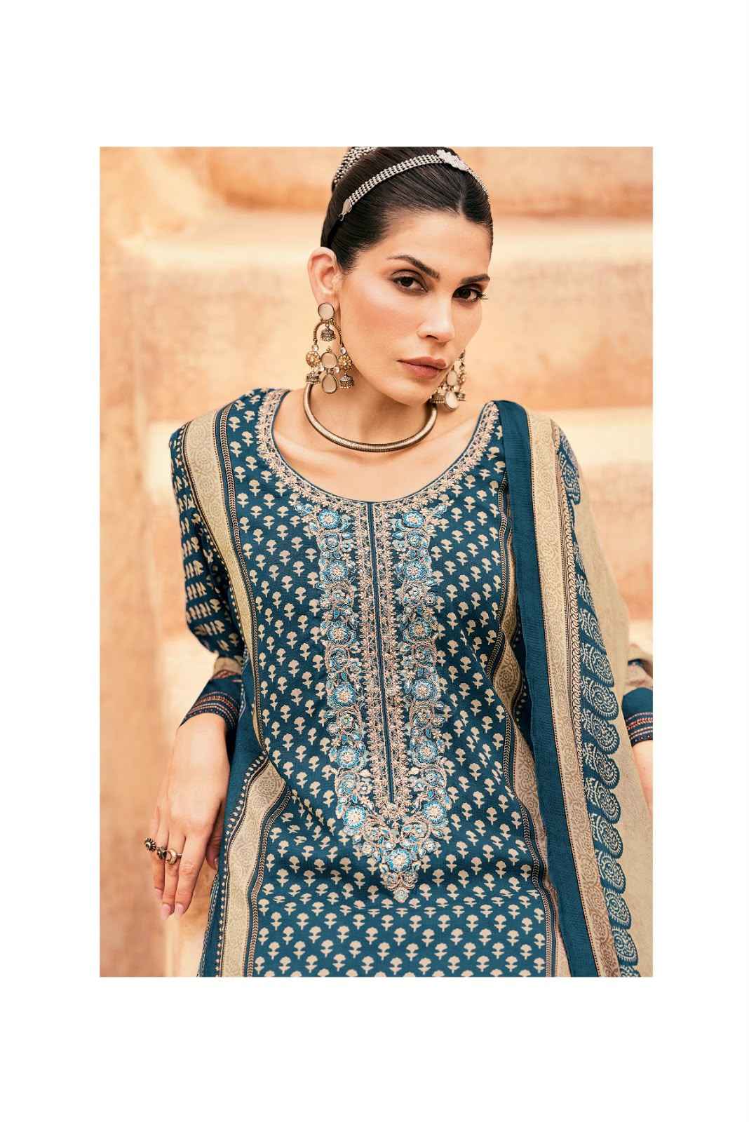 Varshaa Meher Rang Cotton Dress Material 4 pcs Catalogue