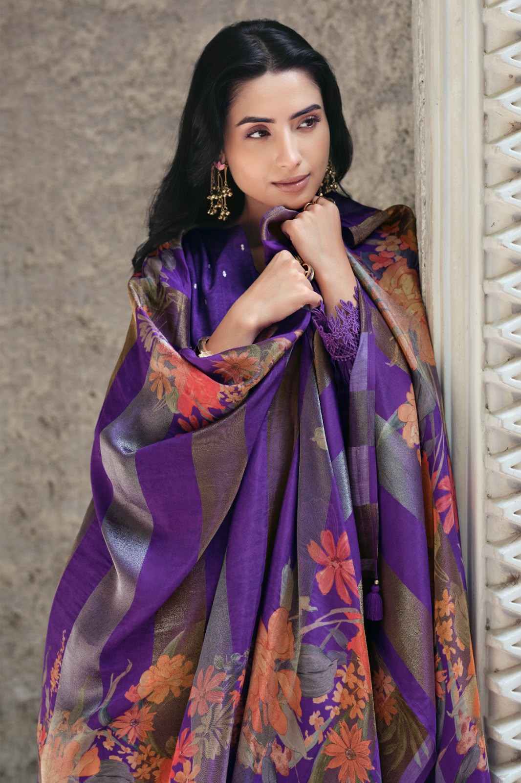 Varshaa Rasa Viscose Dress Material 4 pcs Catalogue