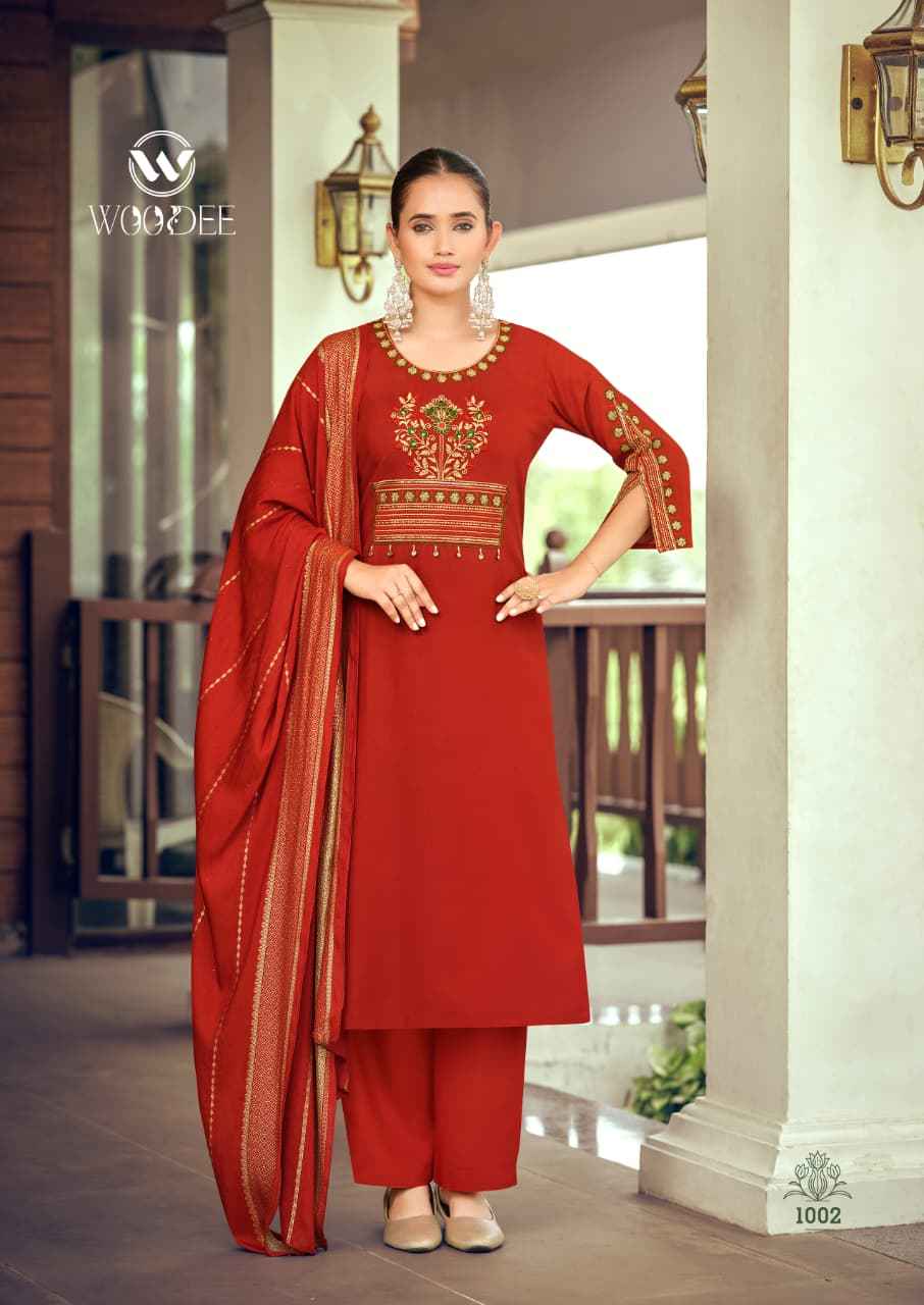 Woodee Nikhaar Rayon Kurti Combo 6 pcs Catalogue