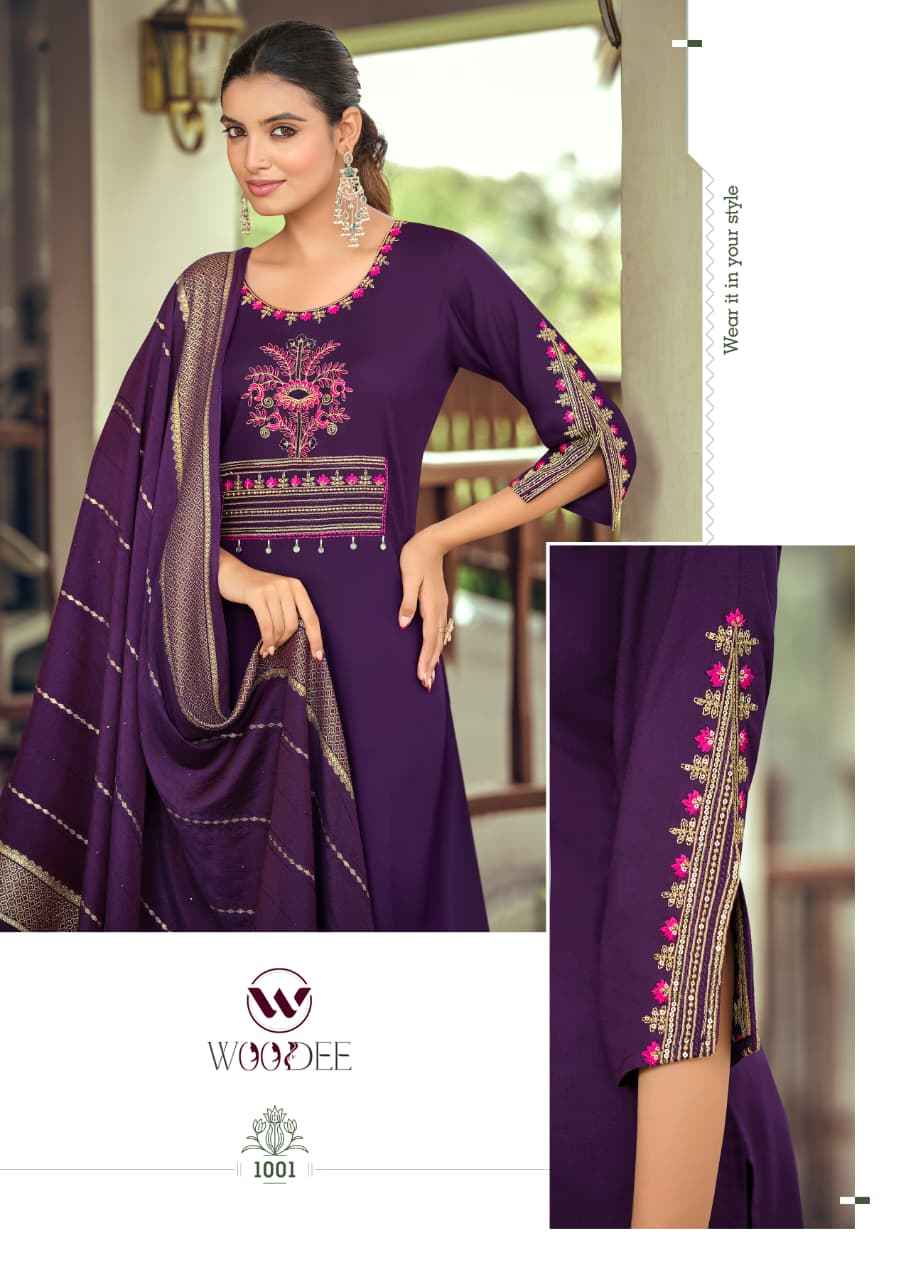 Woodee Nikhaar Rayon Kurti Combo 6 pcs Catalogue