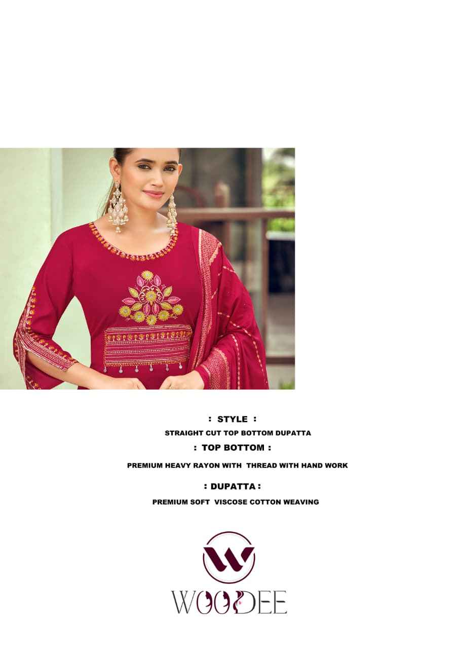 Woodee Nikhaar Rayon Kurti Combo 6 pcs Catalogue