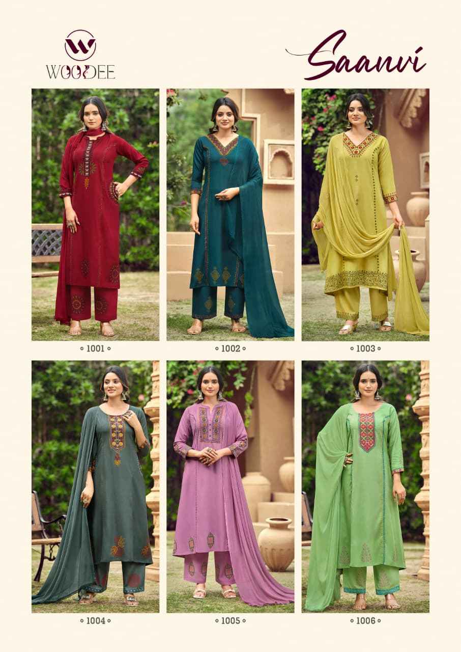 Woodee Saanvi Rayon Kurti Combo 6 pcs Catalogue