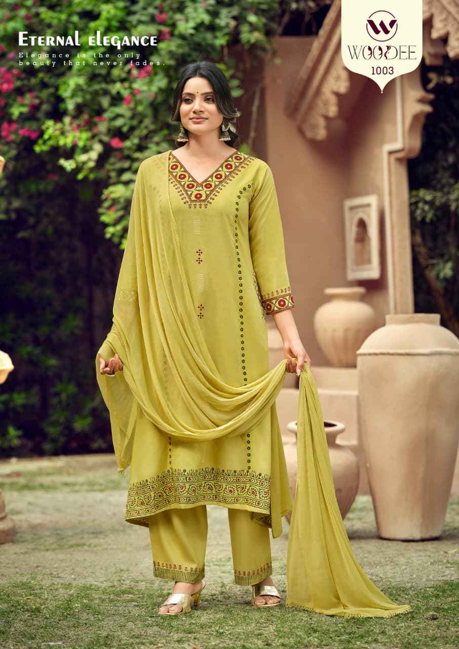 Woodee Saanvi Rayon Kurti Combo 6 pcs Catalogue