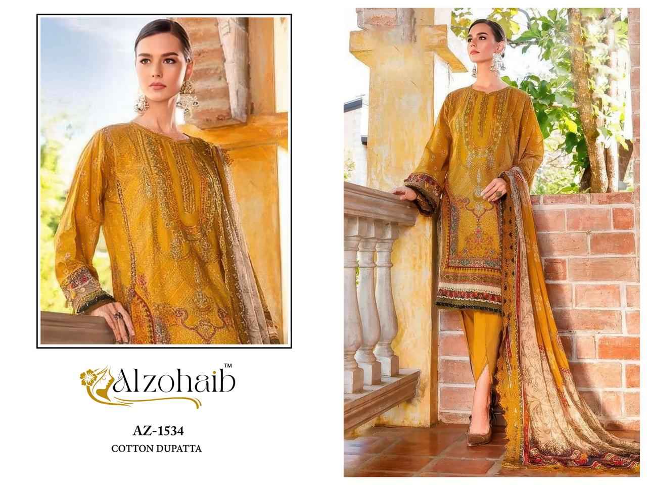 Al Zohaib Rahma Vol 1 Cotton Dress Material 4 pcs Catalogue