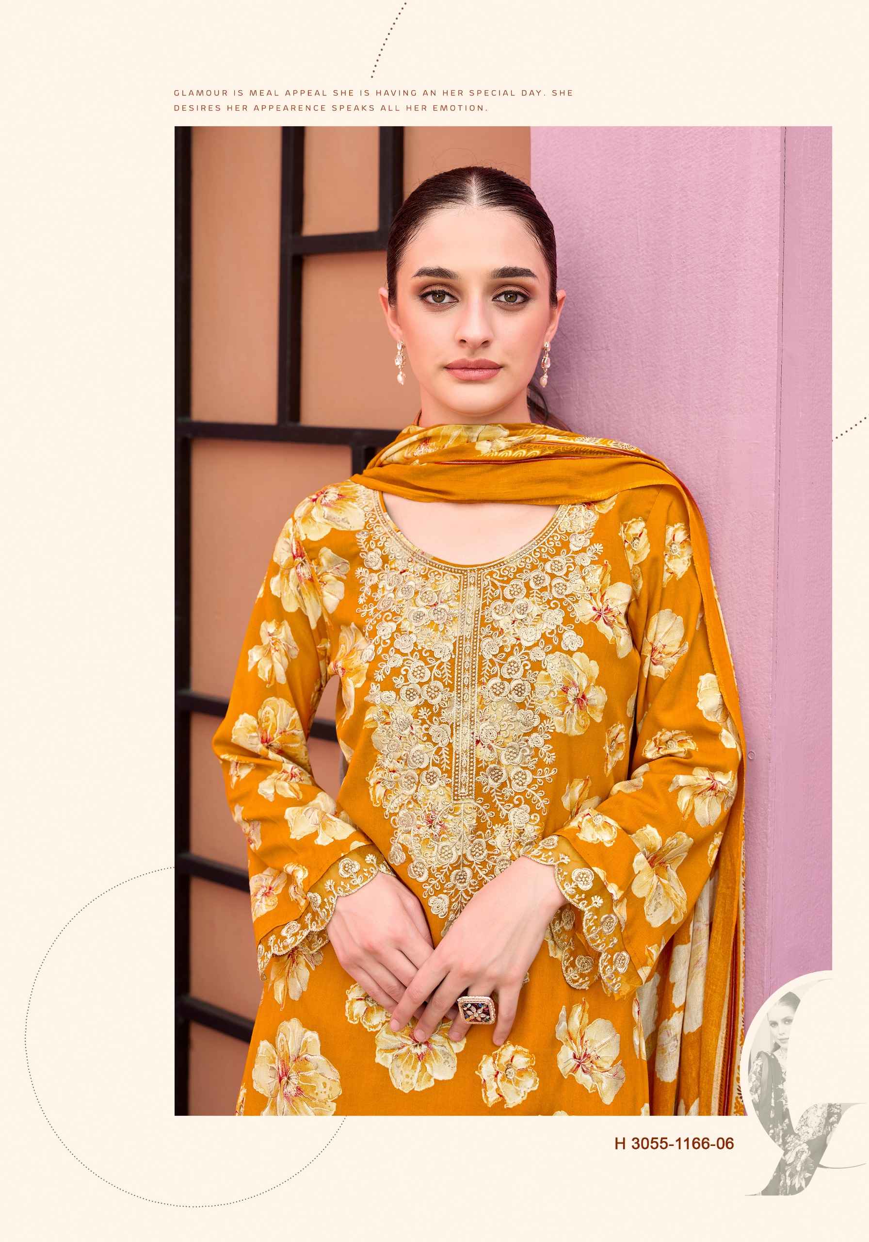 Alok 24 Karat Edition 6 Viscose Reyon Dress Material 6 pcs Catalogue