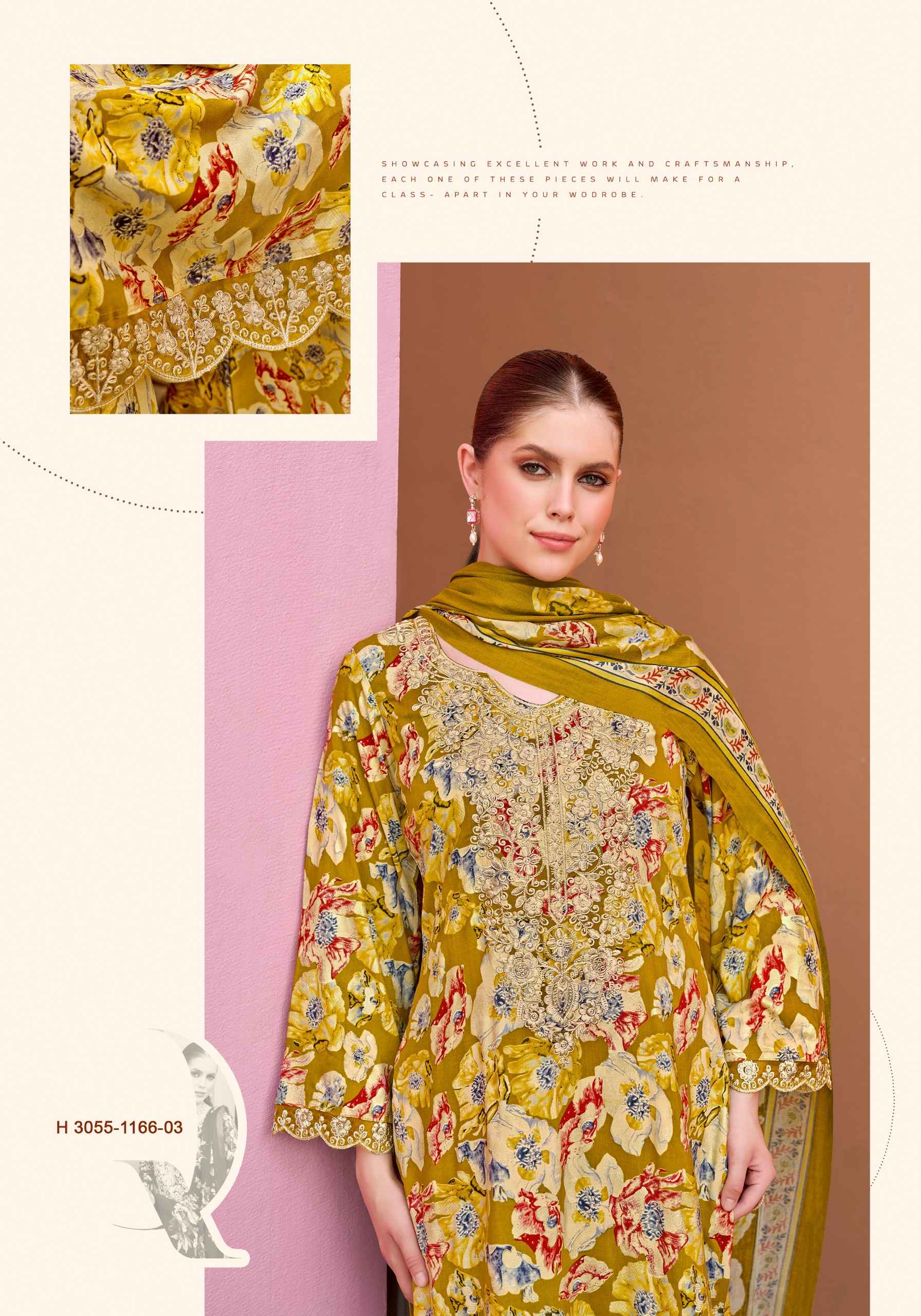 Alok 24 Karat Edition 6 Viscose Reyon Dress Material 6 pcs Catalogue