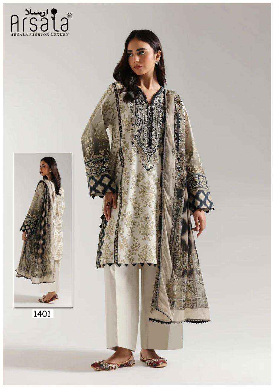 Arsala Fashion Amira Vol 14 Cotton Dress Material 6 pcs Catalogue