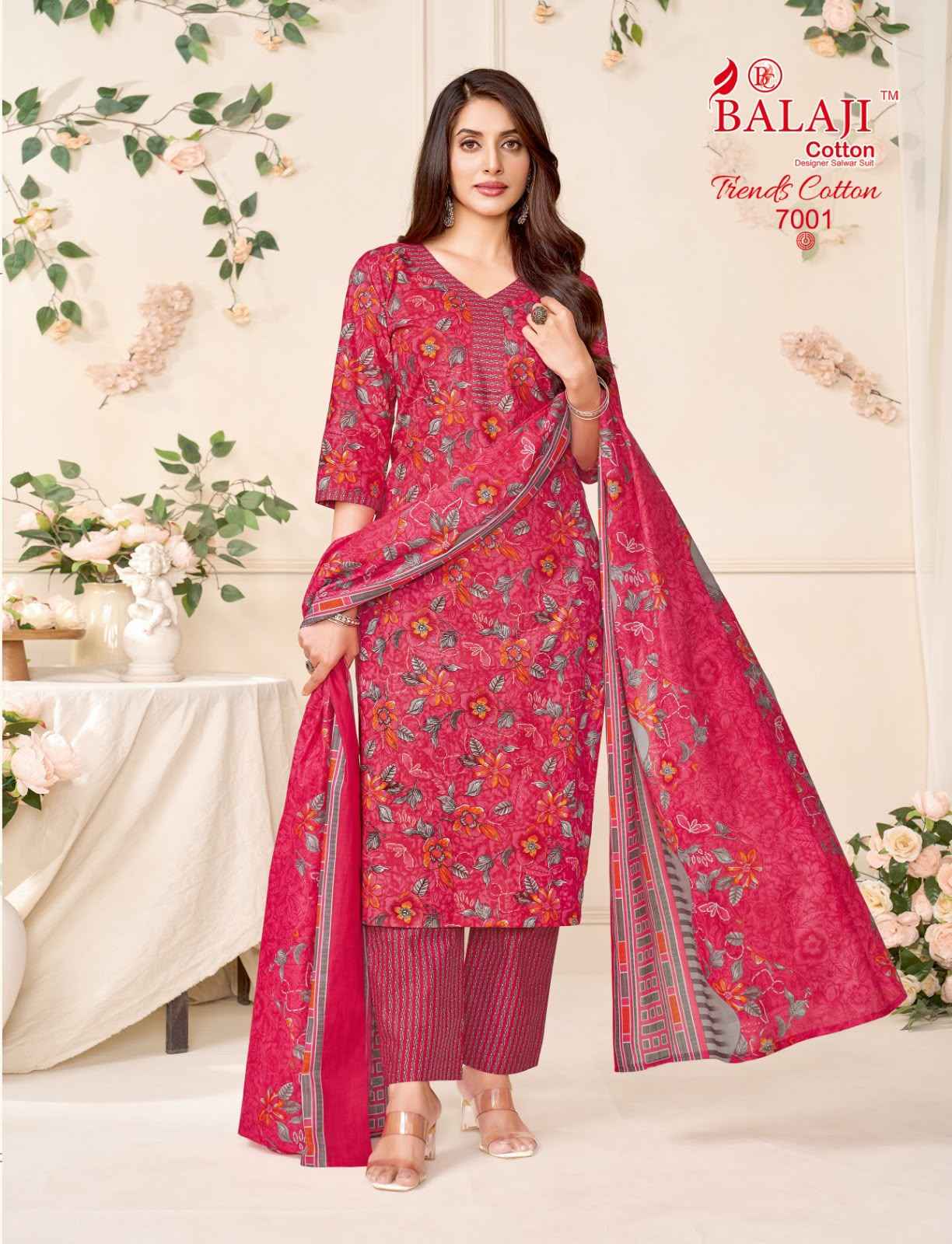 Balaji Trends Cotton Vol 7 Readymade Cotton Dress 10 pcs Catalogue