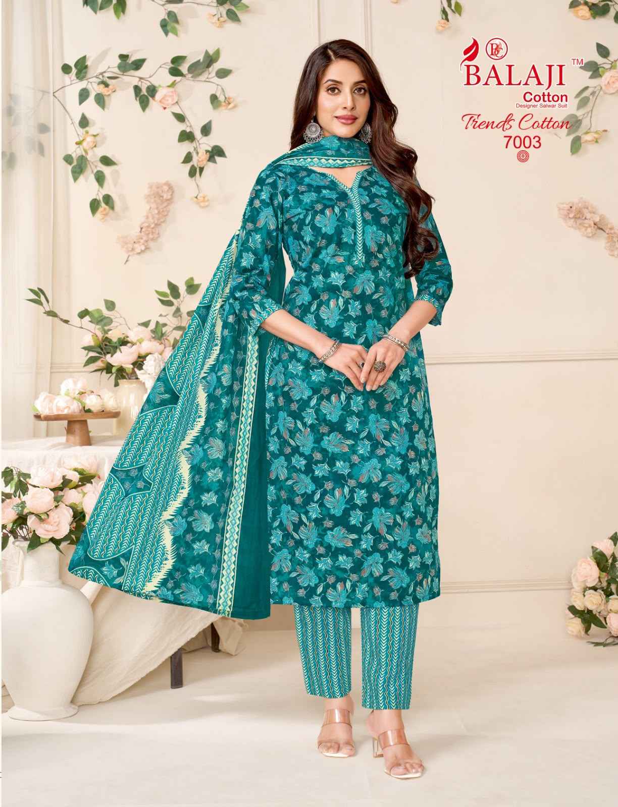 Balaji Trends Cotton Vol 7 Readymade Cotton Dress 10 pcs Catalogue