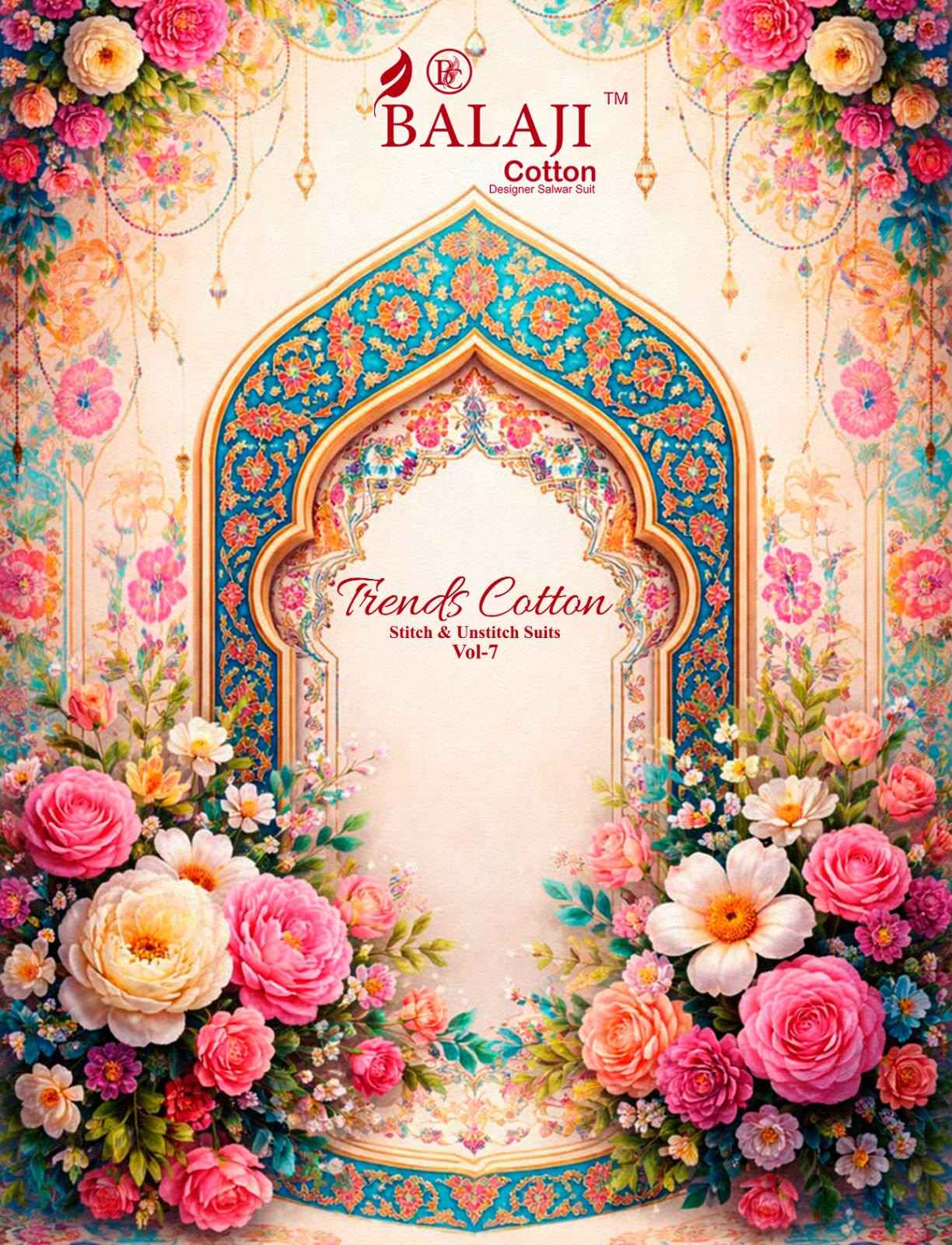 Balaji Trends Cotton Vol 7 Readymade Cotton Dress 10 pcs Catalogue