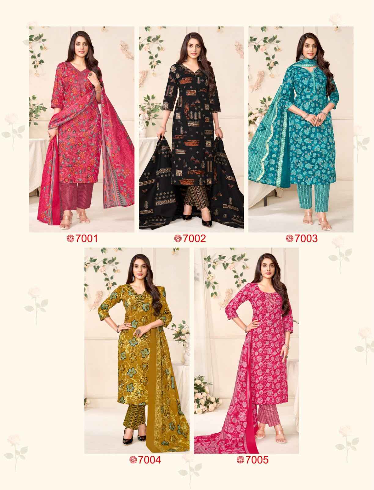 Balaji Trends Cotton Vol 7 Readymade Cotton Dress 10 pcs Catalogue