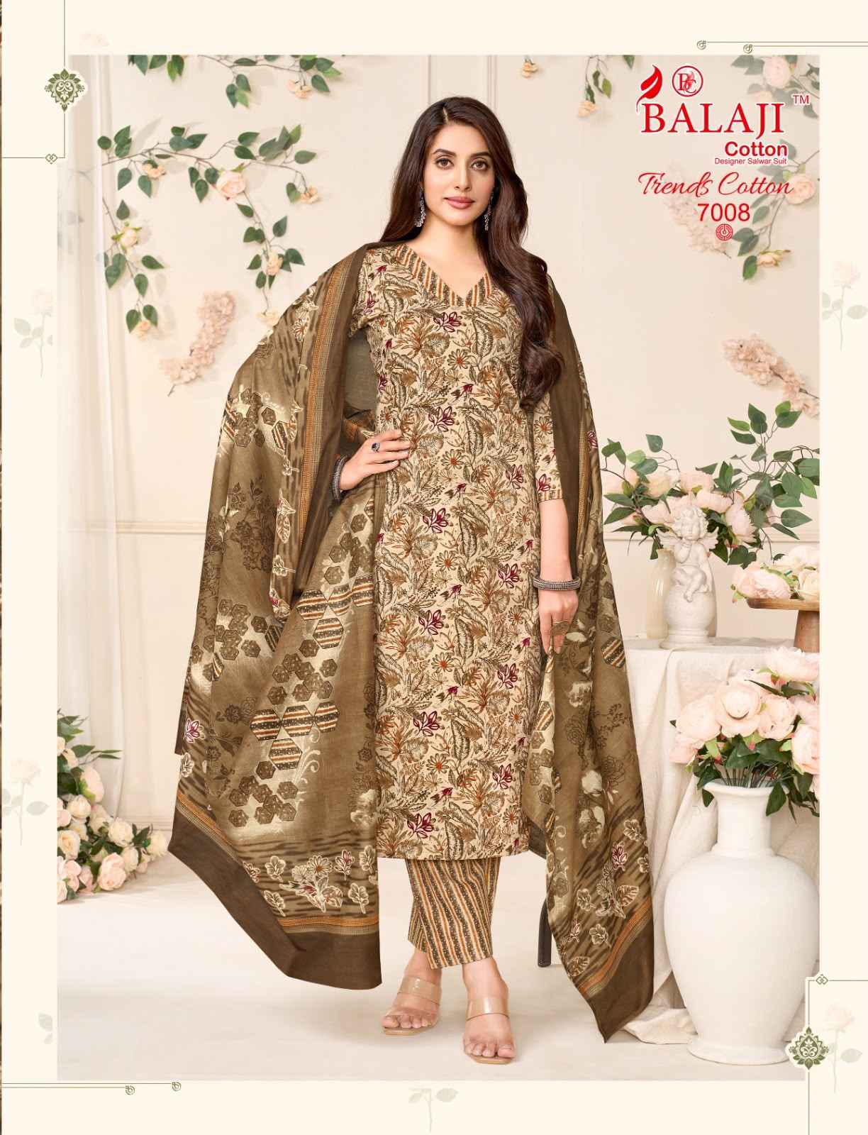 Balaji Trends Cotton Vol 7 Readymade Cotton Dress 10 pcs Catalogue