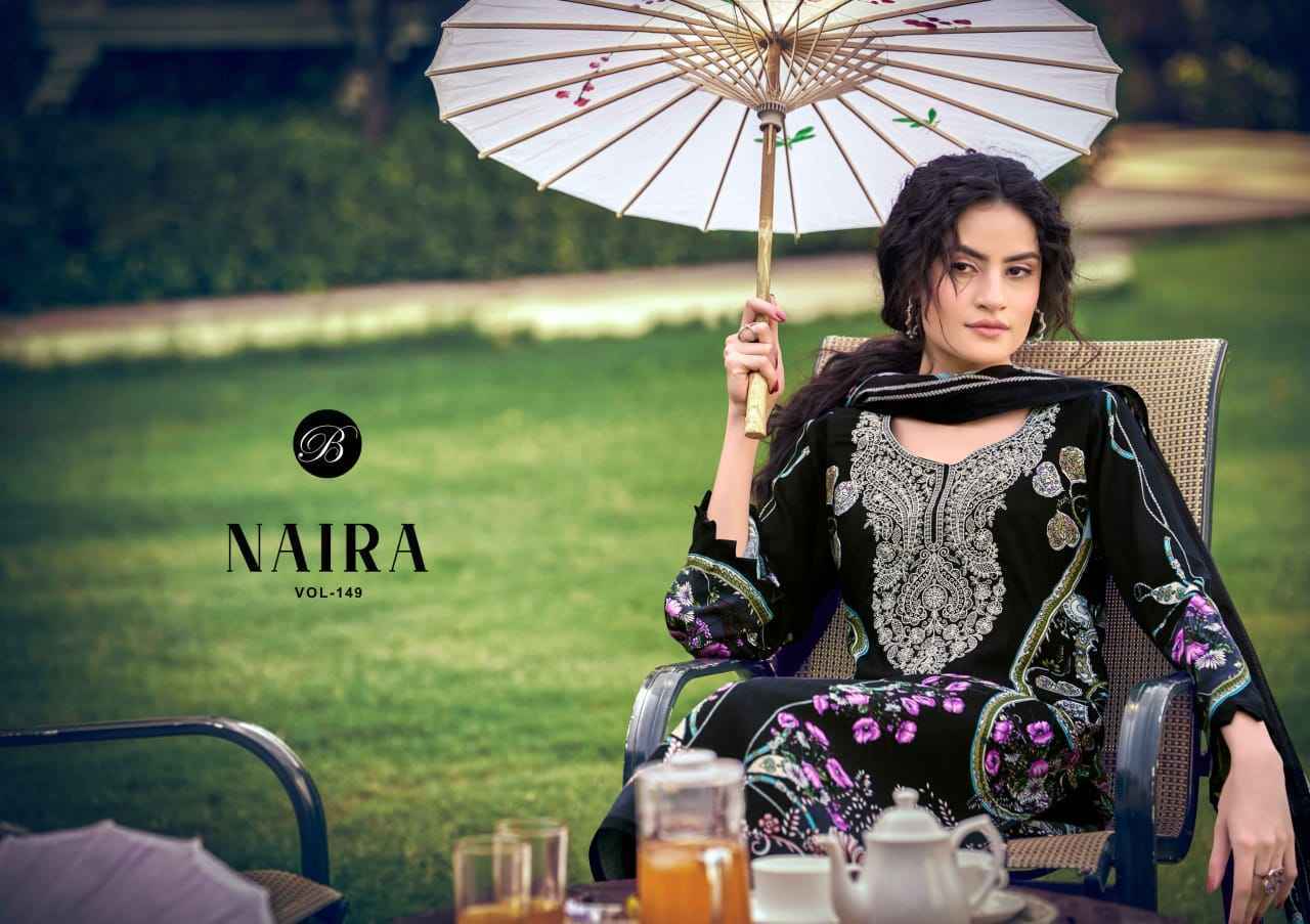Belliza Naira Vol 150 Cotton Dress Material 8 pcs Cataloge